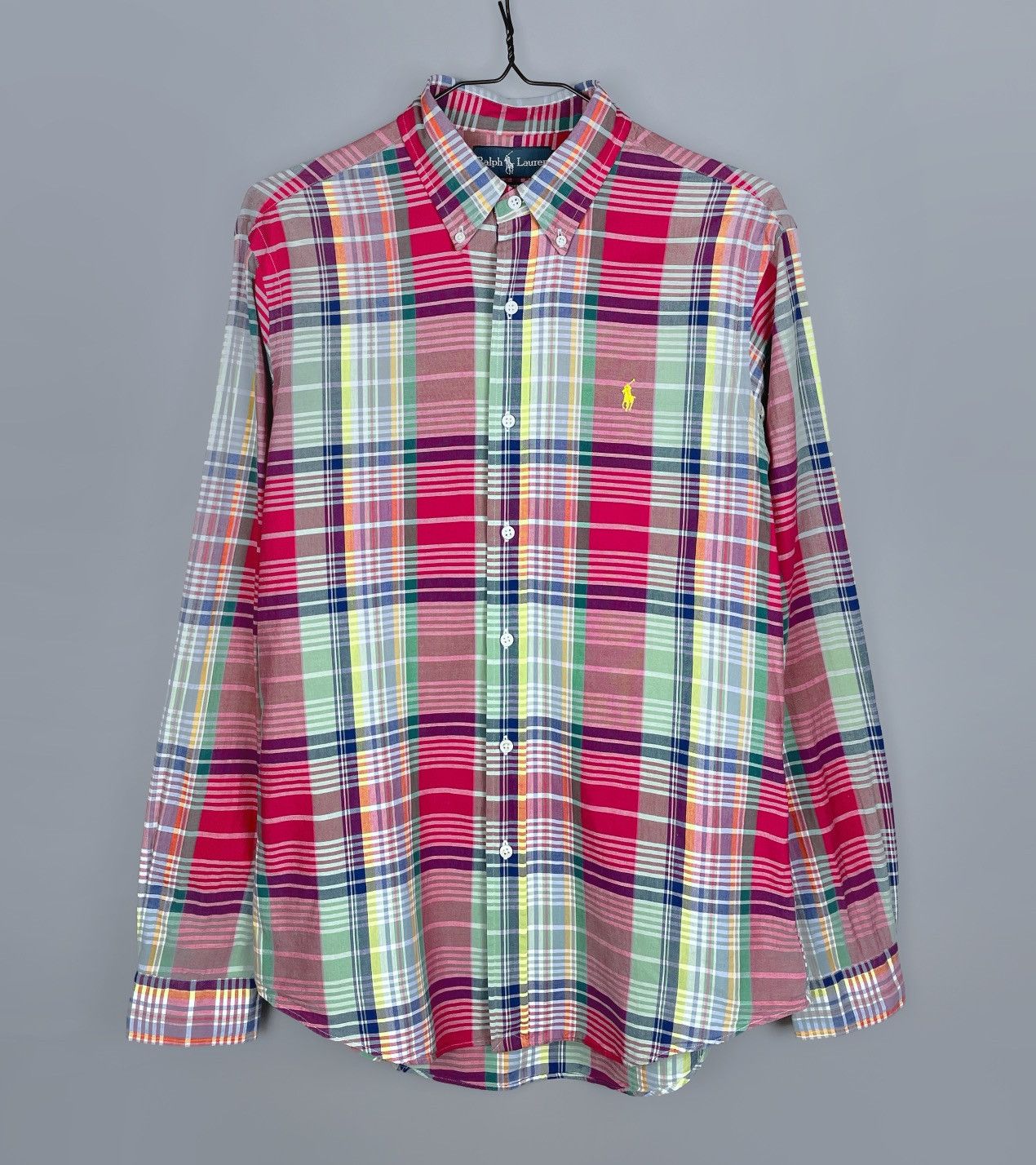 Ralph Lauren Ralph Lauren Vintage Multicoloured Checked LS Shirt Size M Size US M / EU 48-50 / 2 - 1 Thumbnail
