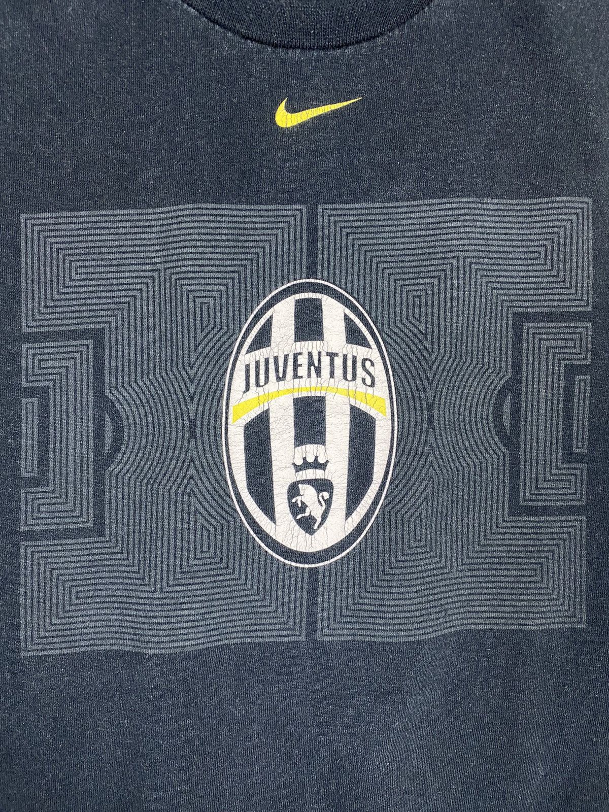 Nike × Vintage Vintage 90s Nike Juventus FC Tee blockcore drill y2k 00s Size US L / EU 52-54 / 3 - 6 Thumbnail