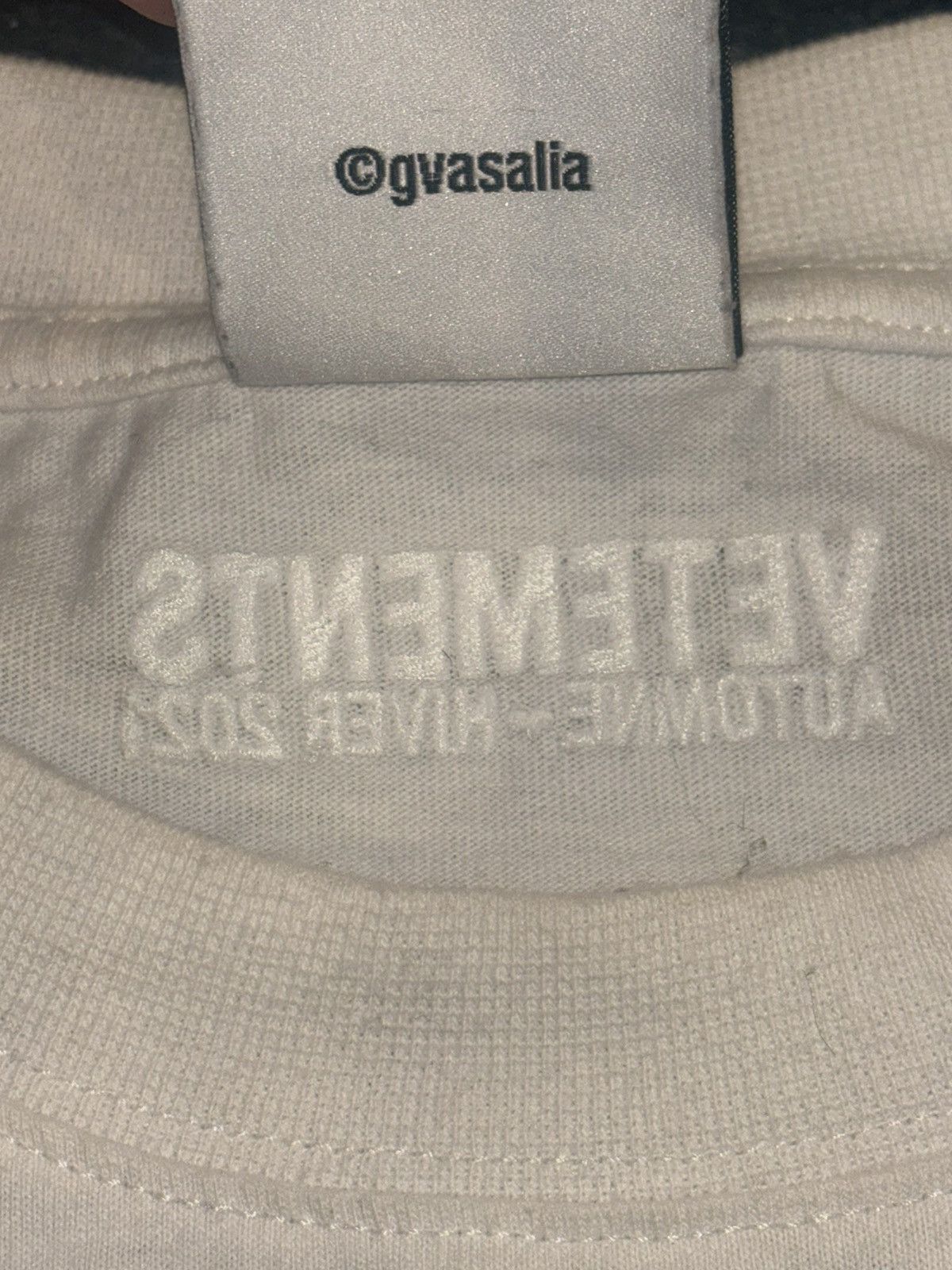 Vetements Vetements cropped tee Size S / US 4 / IT 40 - 4 Thumbnail