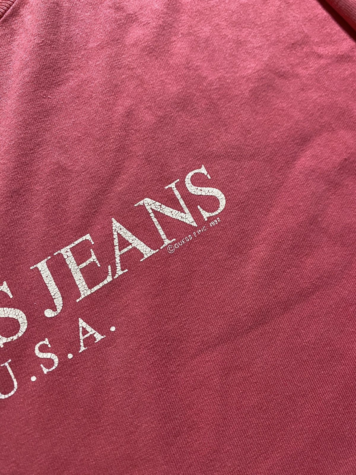 Guess Vintage 90s Guees Made USA Size US L / EU 52-54 / 3 - 3 Thumbnail