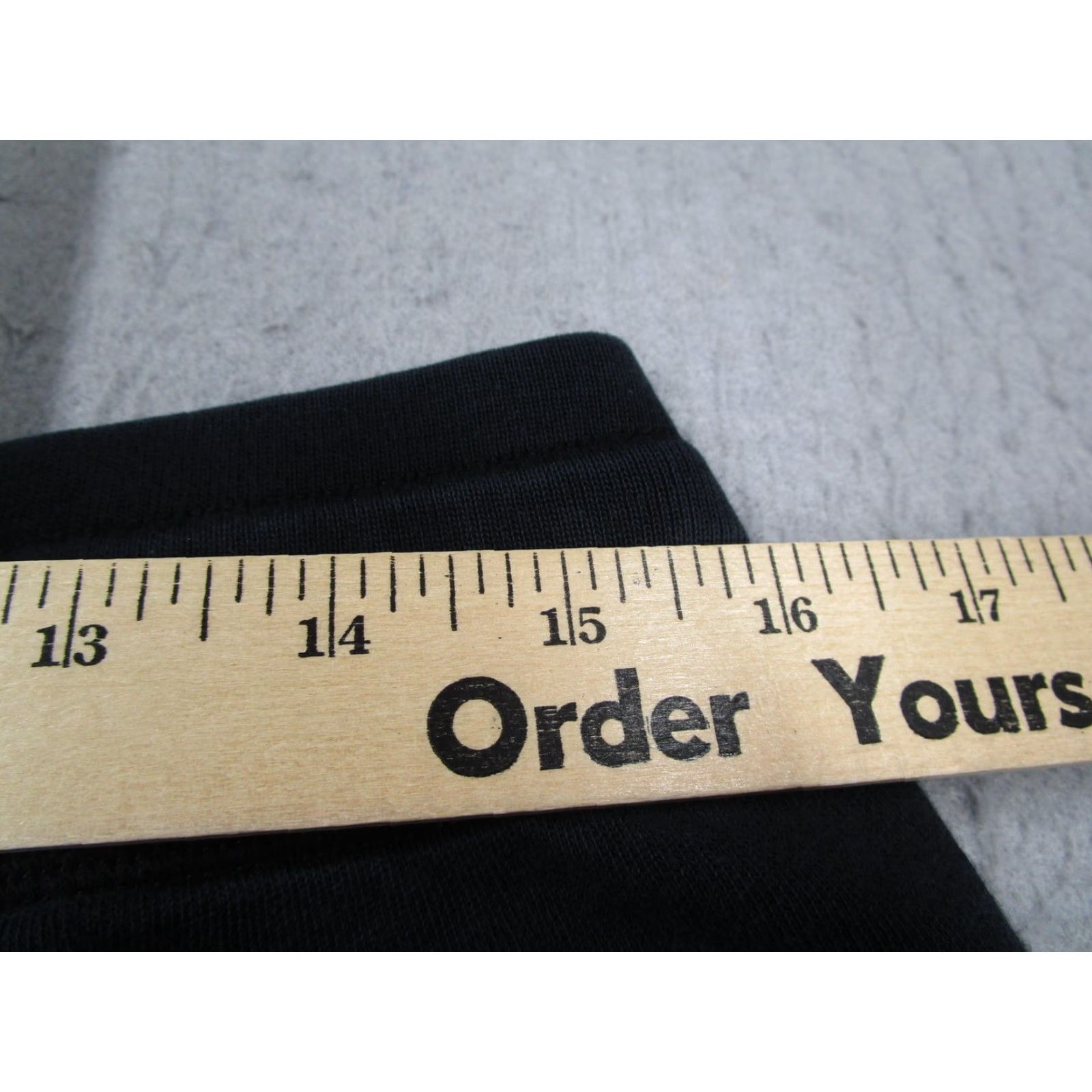 Vintage WINGS+HORNS Black Pima Cotton Jogger Sweatpants Mens Large Drawstring Activewear Size US 33 - 6 Thumbnail
