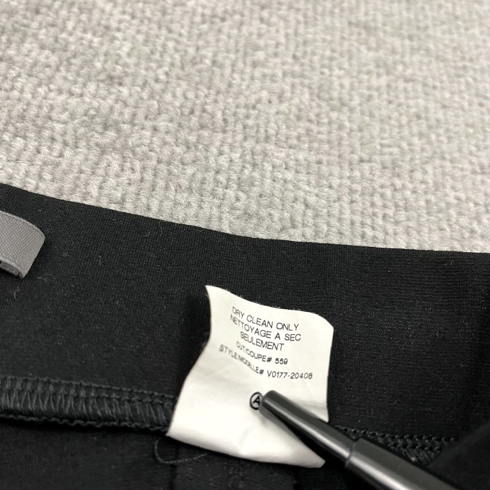 Vince Vince Pants Womens Medium / 31" Black Skinny Compression Stretch Pull On Office Size 32" / US 10 / IT 46 - 4 Thumbnail