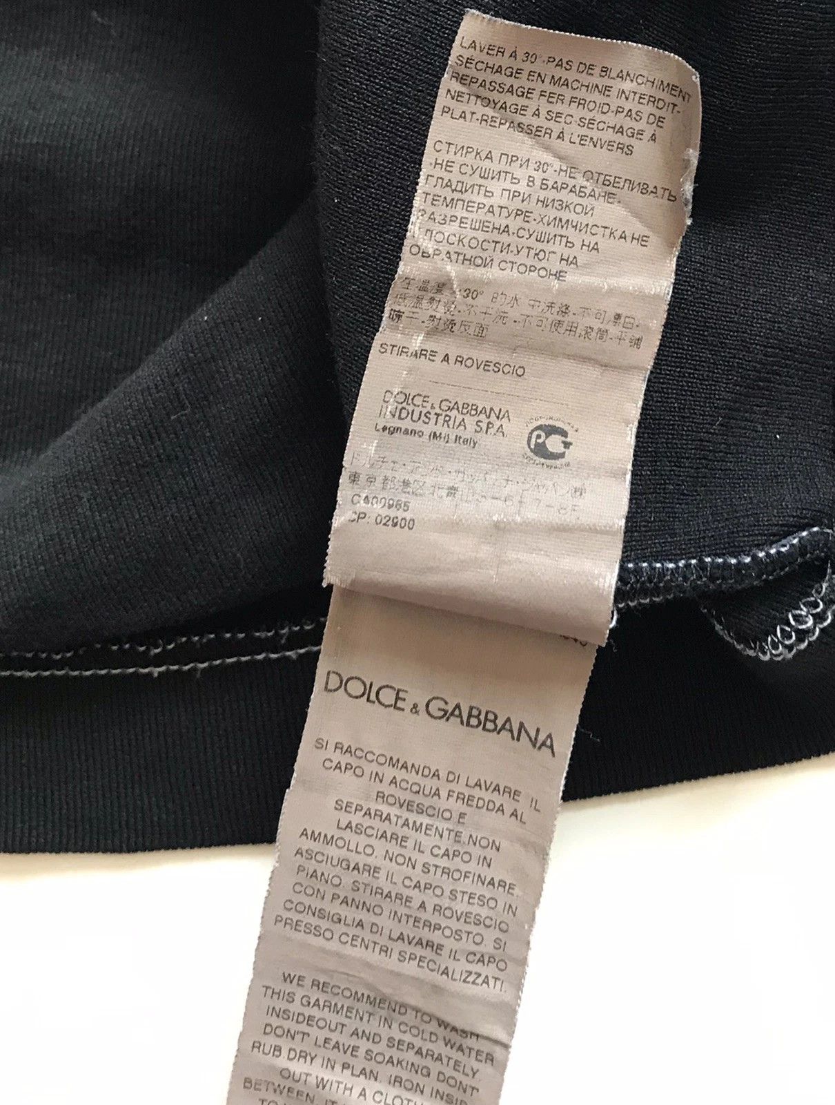 Dolce & Gabbana Dolce Gabbana D&G T-Shirt Pocket Stretching Men's L Size US L / EU 52-54 / 3 - 11 Thumbnail
