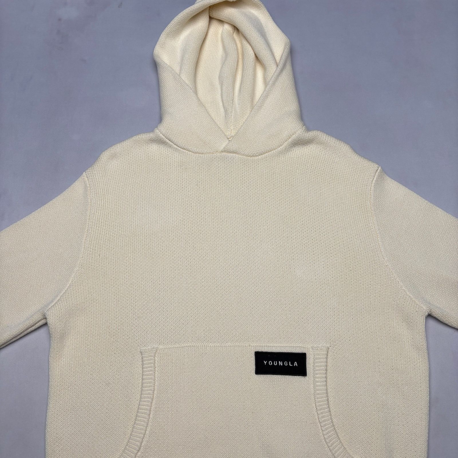 YoungLA YoungLA 547 Mojave Knitted Hoodie Men's Medium Gym Workout Size US M / EU 48-50 / 2 - 2 Thumbnail