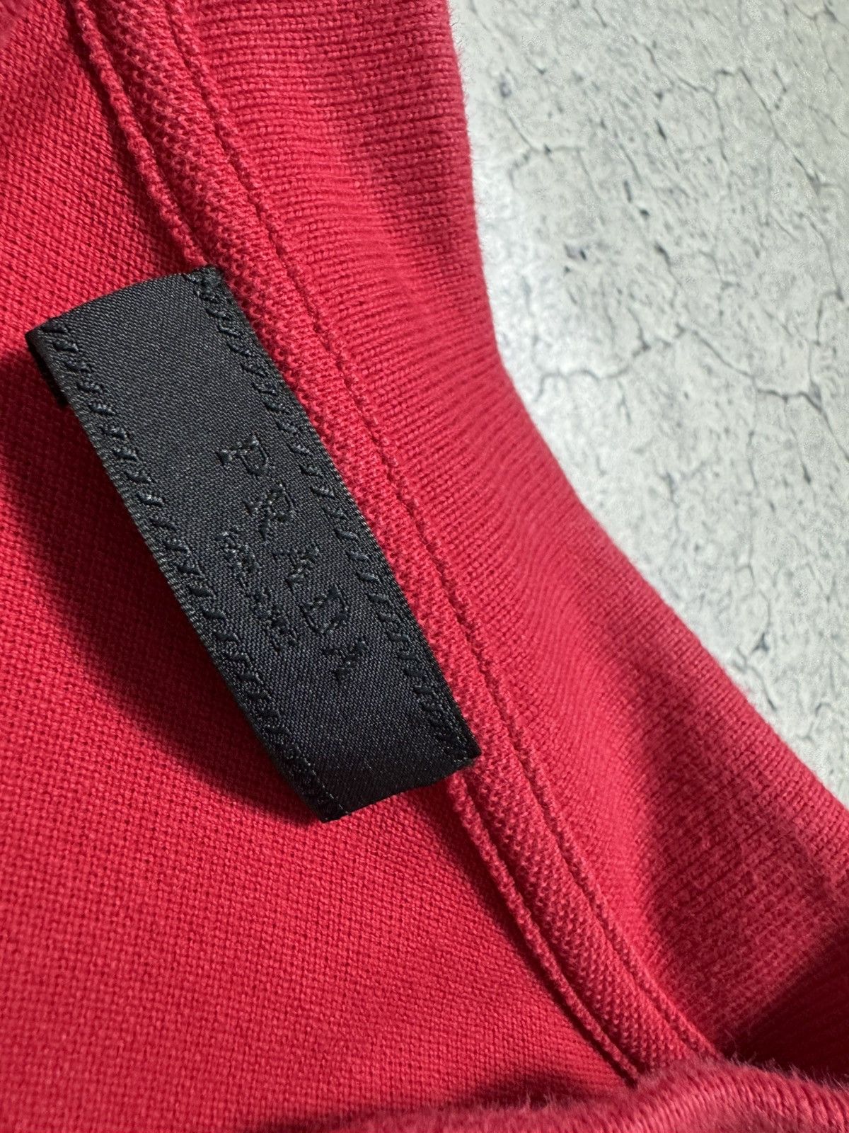 Prada Prada Red Tab Luxury Polo Shirt Size L Size US L / EU 52-54 / 3 - 7 Thumbnail