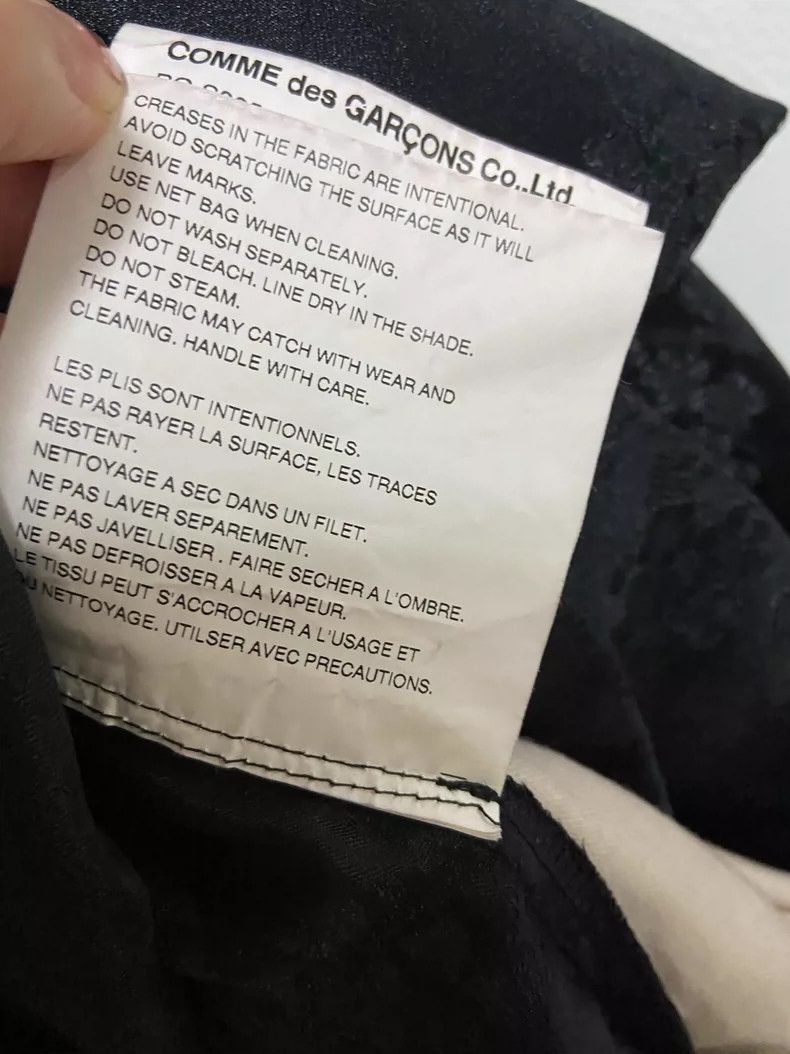 Other Comme Des Garcons size XS Mainline Double Printed Embroide Size 25" / US 0 / IT 36 - 6 Thumbnail