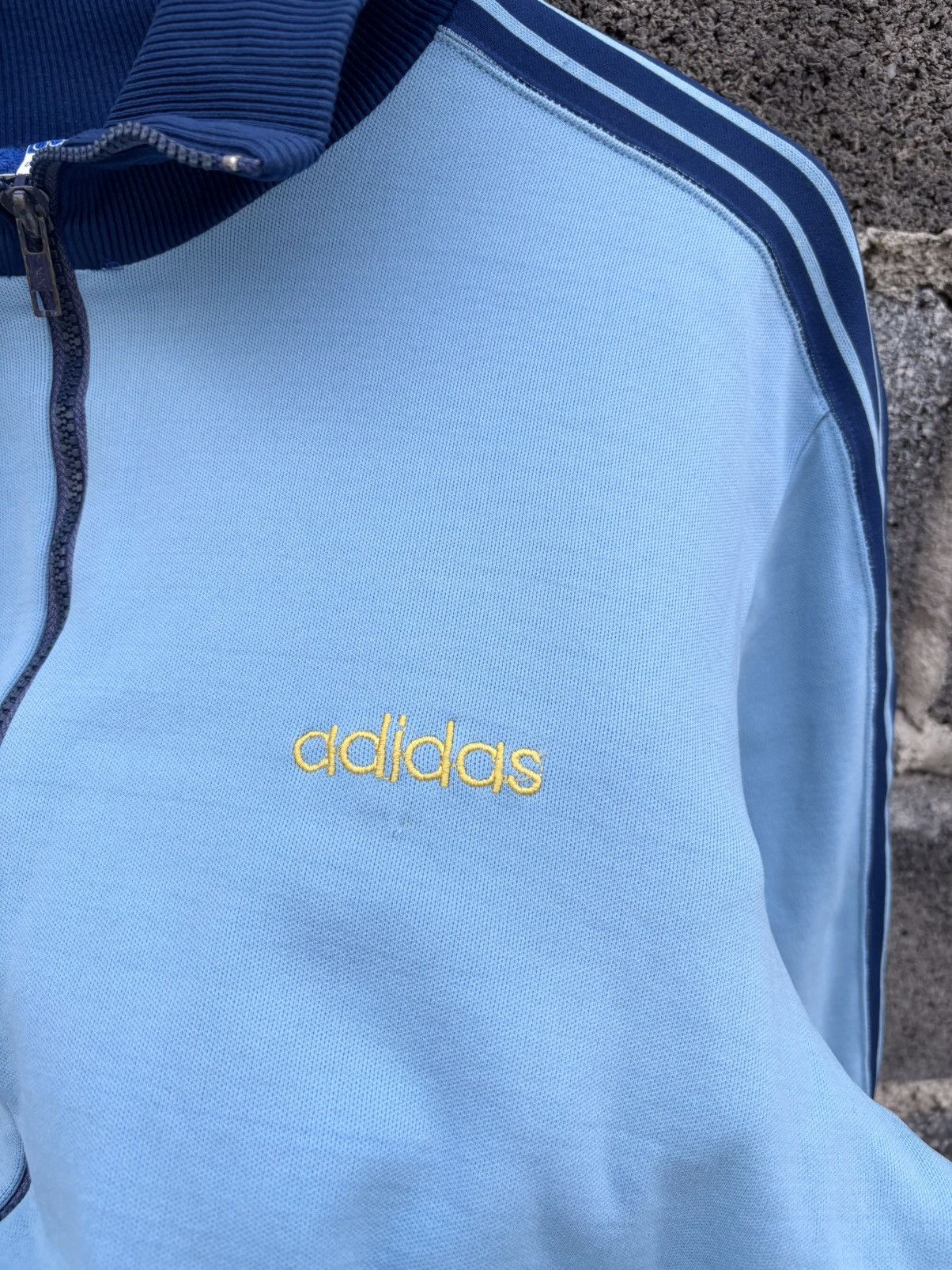 Adidas Vintage 60s 70s Adidas Zip Tracksuit Jacket Size US M / EU 48-50 / 2 - 19 Thumbnail