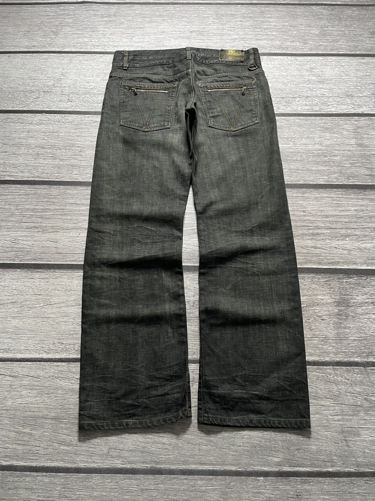 Dolce & Gabbana Vintage 00s Dolce Gabbana Archive Denim Zip Pocket