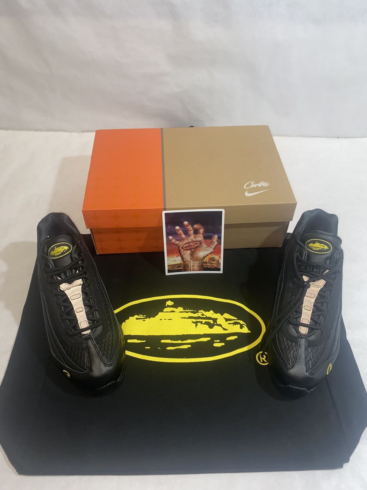 Corteiz Nike Air Max 95 X Corteiz “Honey Black” Size US 10 / EU 43 - 17 Thumbnail