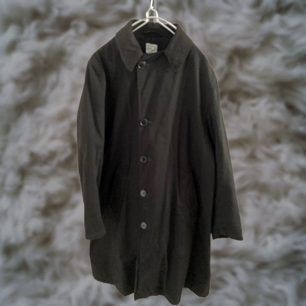 Orslow Orslow US Navy Balmacaan Coat Black Made in Japan Men's S Size US S / EU 44-46 / 1 - 1 Thumbnail