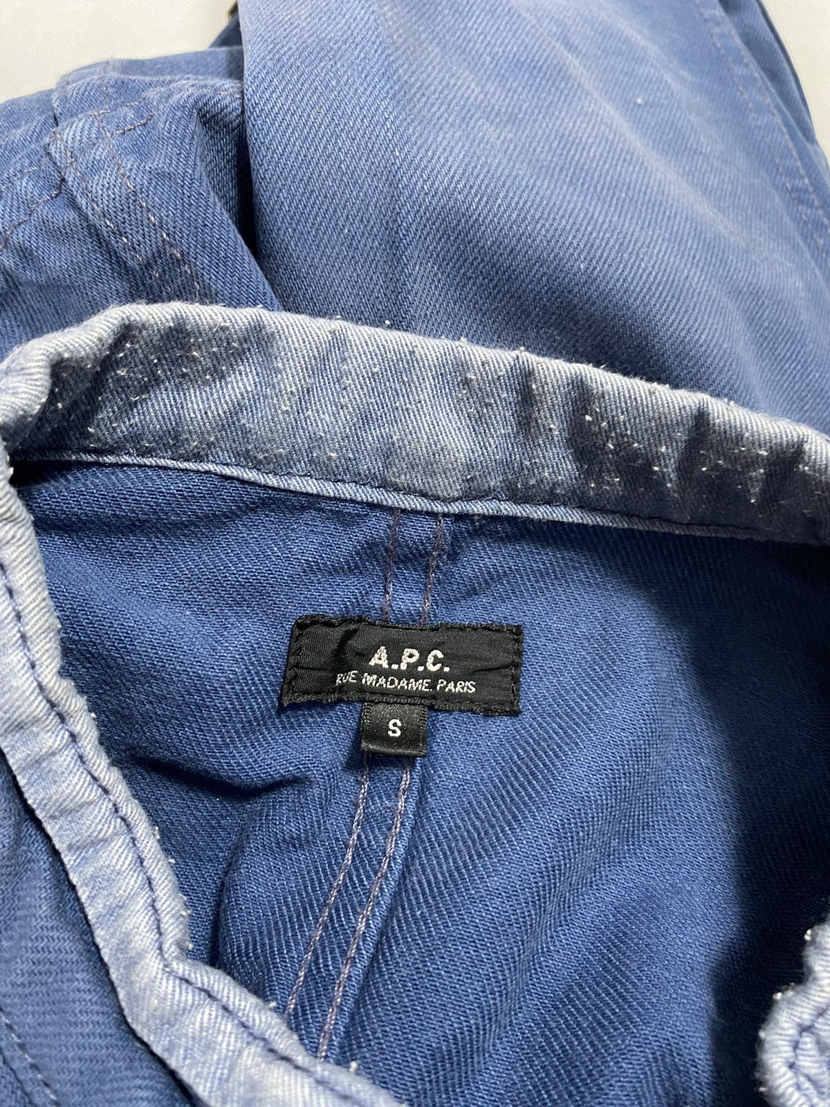 A.P.C. A.P.C apc denim jacket type 1 size S Size US S / EU 44-46 / 1 - 4 Thumbnail