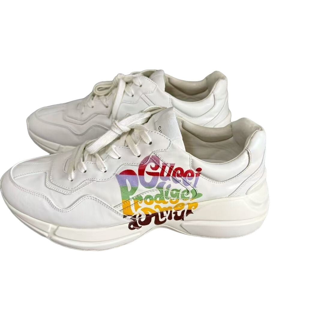 Gucci Gucci Prodige d'Amour Logo Sneakers Size 43 Size US 10 / EU 43 - 1 Thumbnail