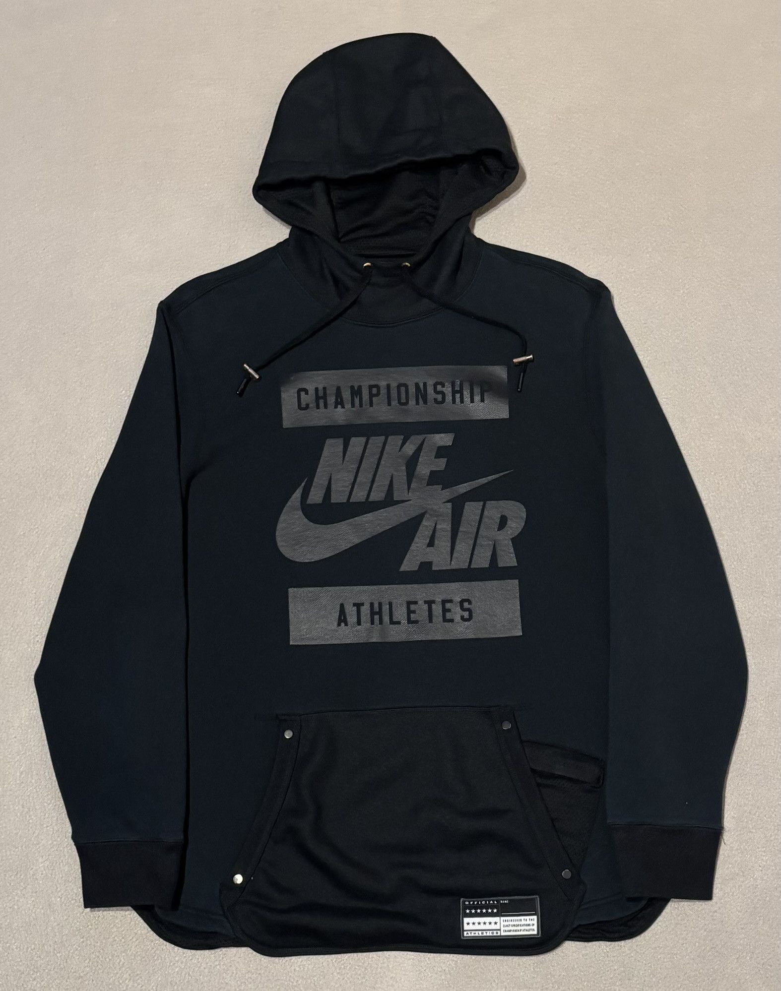 Nike Nike Air Hoodie Black Large Size US L / EU 52-54 / 3 - 5 Thumbnail
