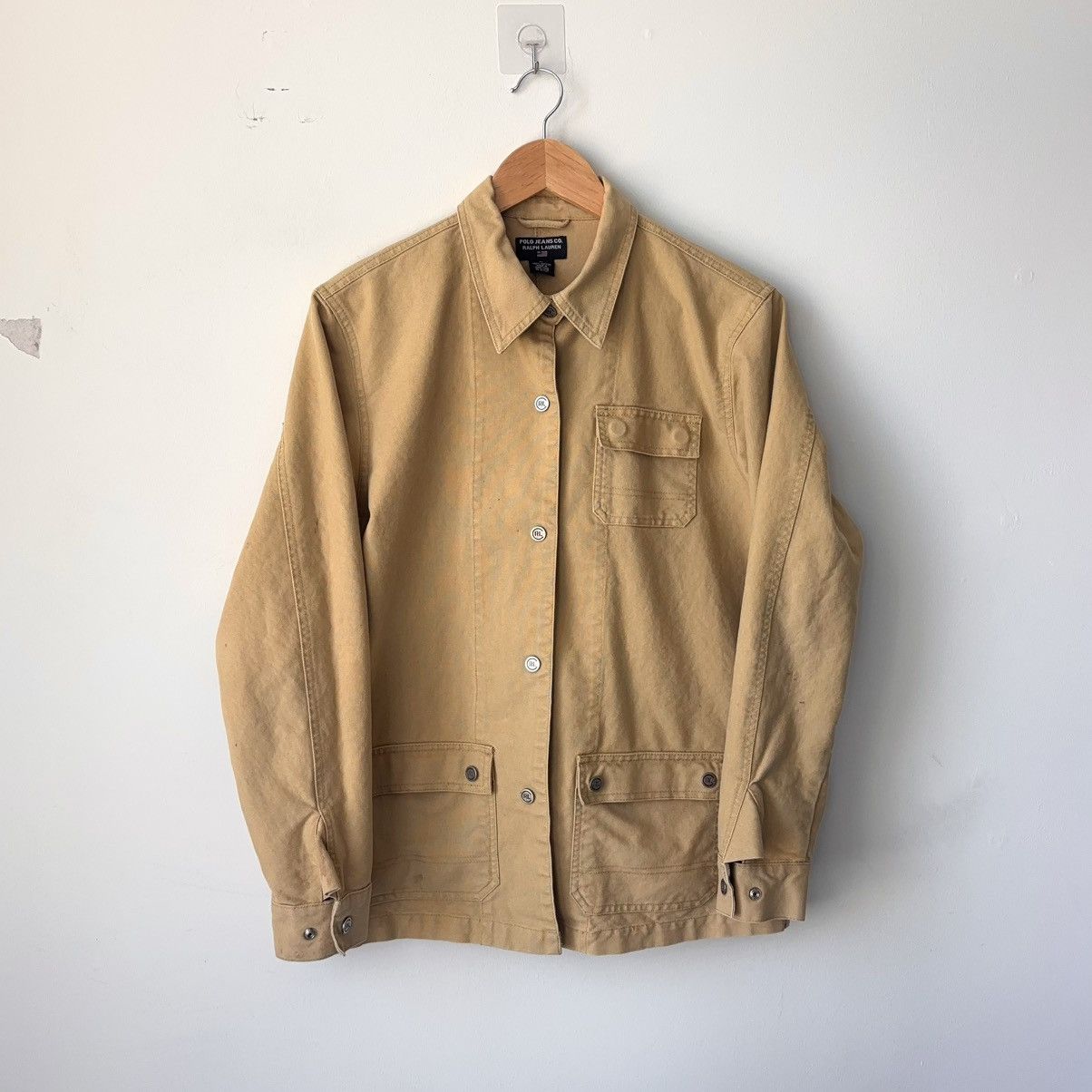 Polo Ralph Lauren Vintage Polo Jeans Co RL67 Canvas Chore Coat Workwear Size US L / EU 52-54 / 3 - 4 Thumbnail