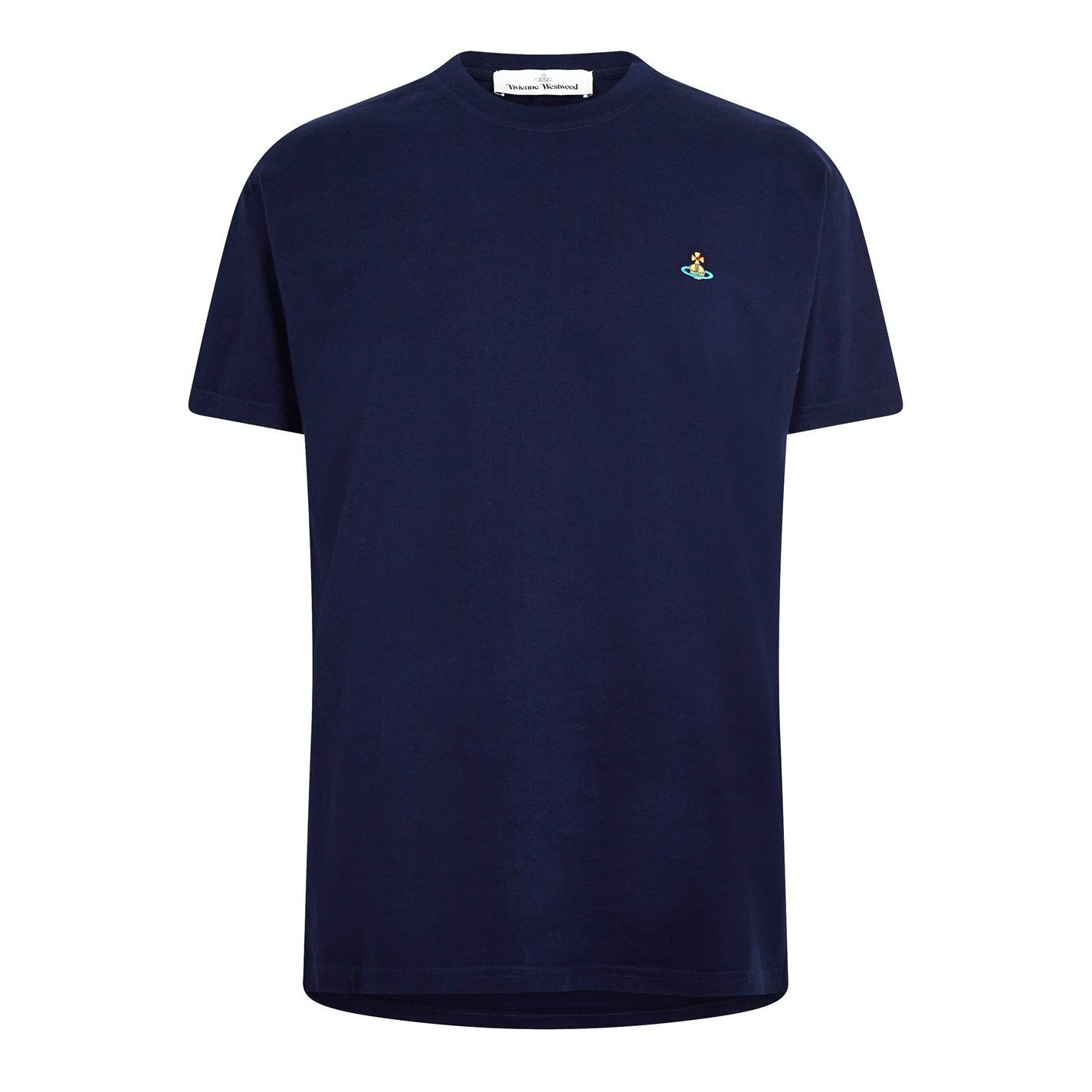 Vivienne Westwood o1g2r1mq0526 Classic Orb T-Shirt in Navy Size US XS / EU 42 / 0 - 1 Thumbnail