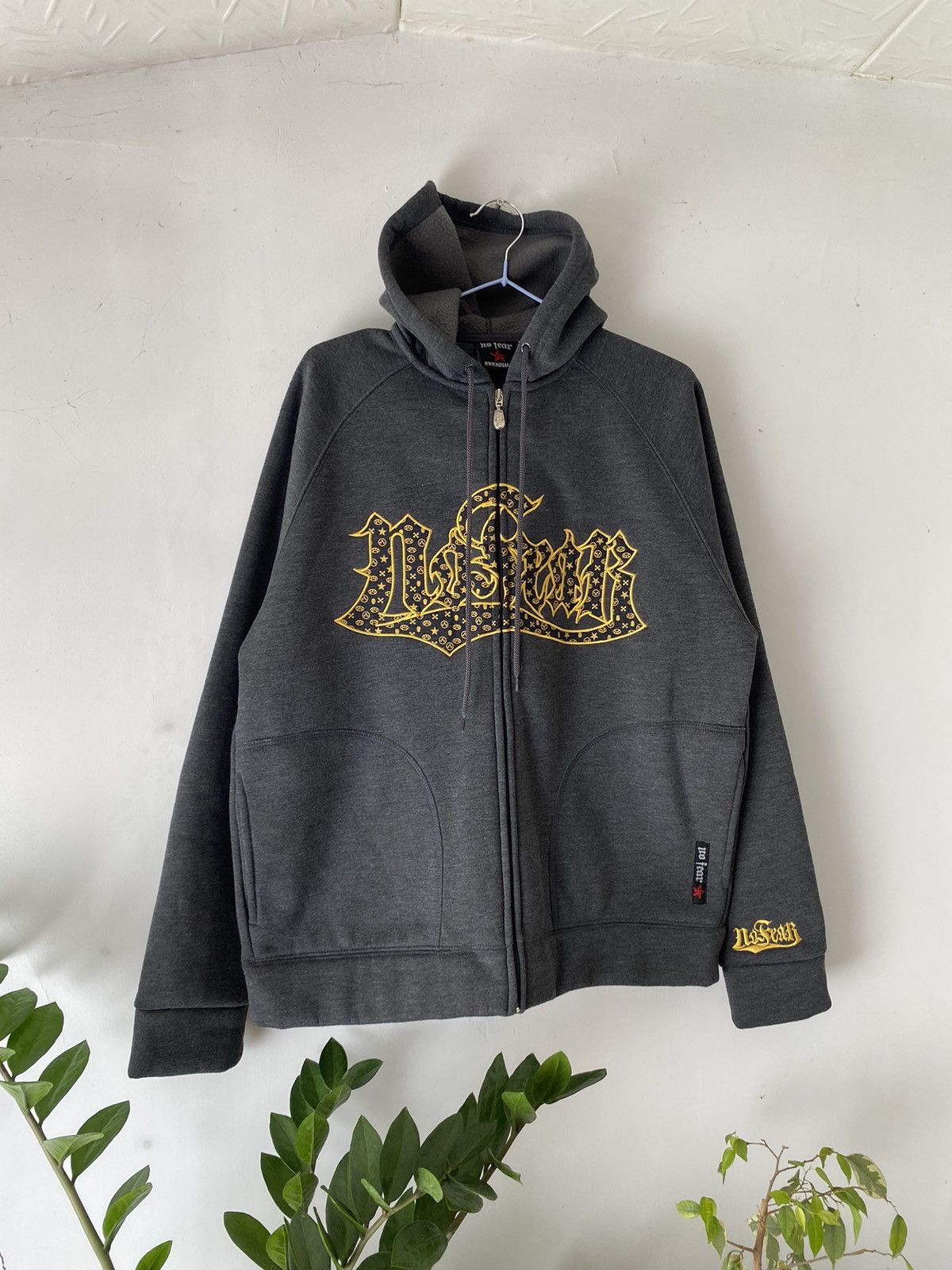 No Fear NoFear Vintage Hoodie Size US L / EU 52-54 / 3 - 3 Thumbnail
