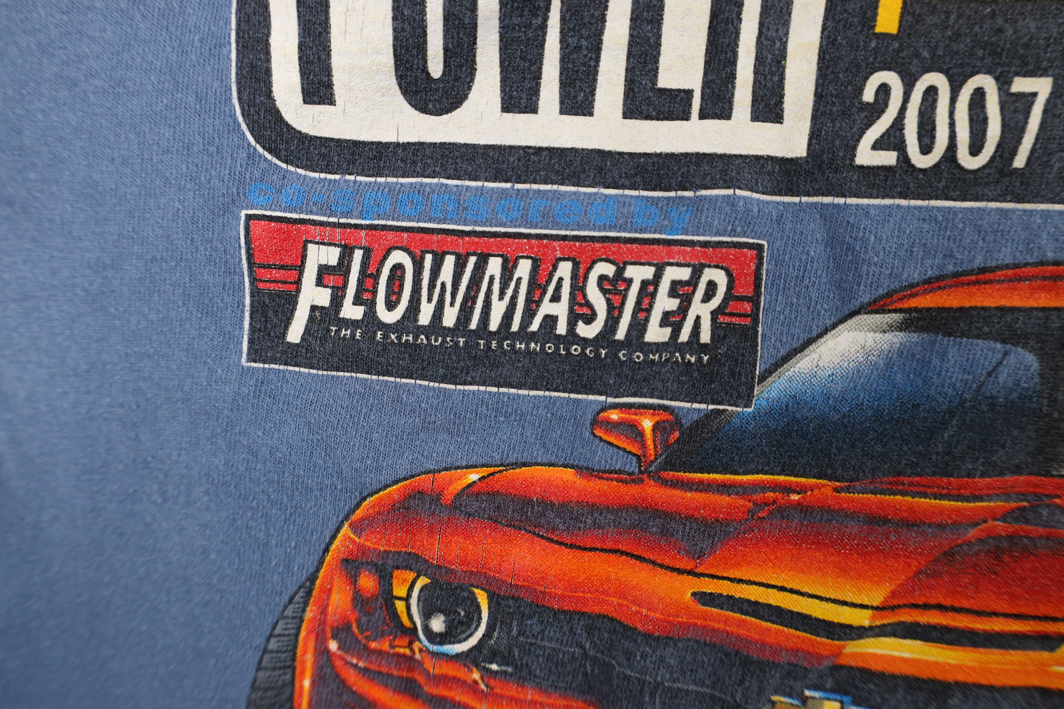 Vintage Vintage Y2K 2007 Hot Rod Magazine Racing Long Sleeve T-Shirt Size US XXL / EU 58 / 5 - 12 Thumbnail