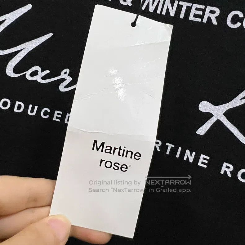 Martine Rose Martine Rose Black logo sweater Size M / US 6-8 / IT 42-44 - 5 Thumbnail