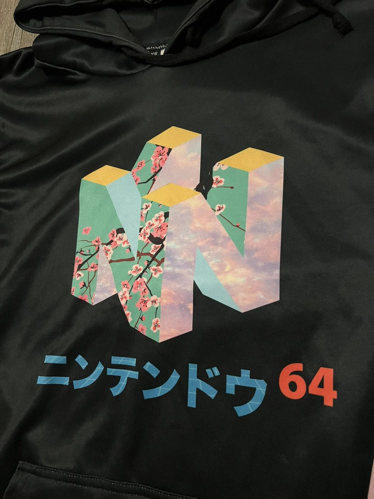 Nintendo Nintendo 64 N64 Vaporwave Hoodie size Medium Size US M / EU 48-50 / 2 - 2 Thumbnail