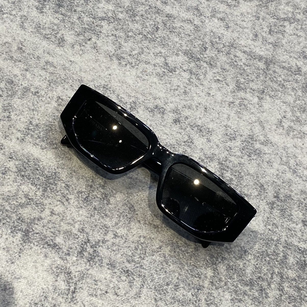 Prada PRADA 0PR 09ZS 1AB5S0 BLACK DARK GREY Size ONE SIZE - 4 Thumbnail