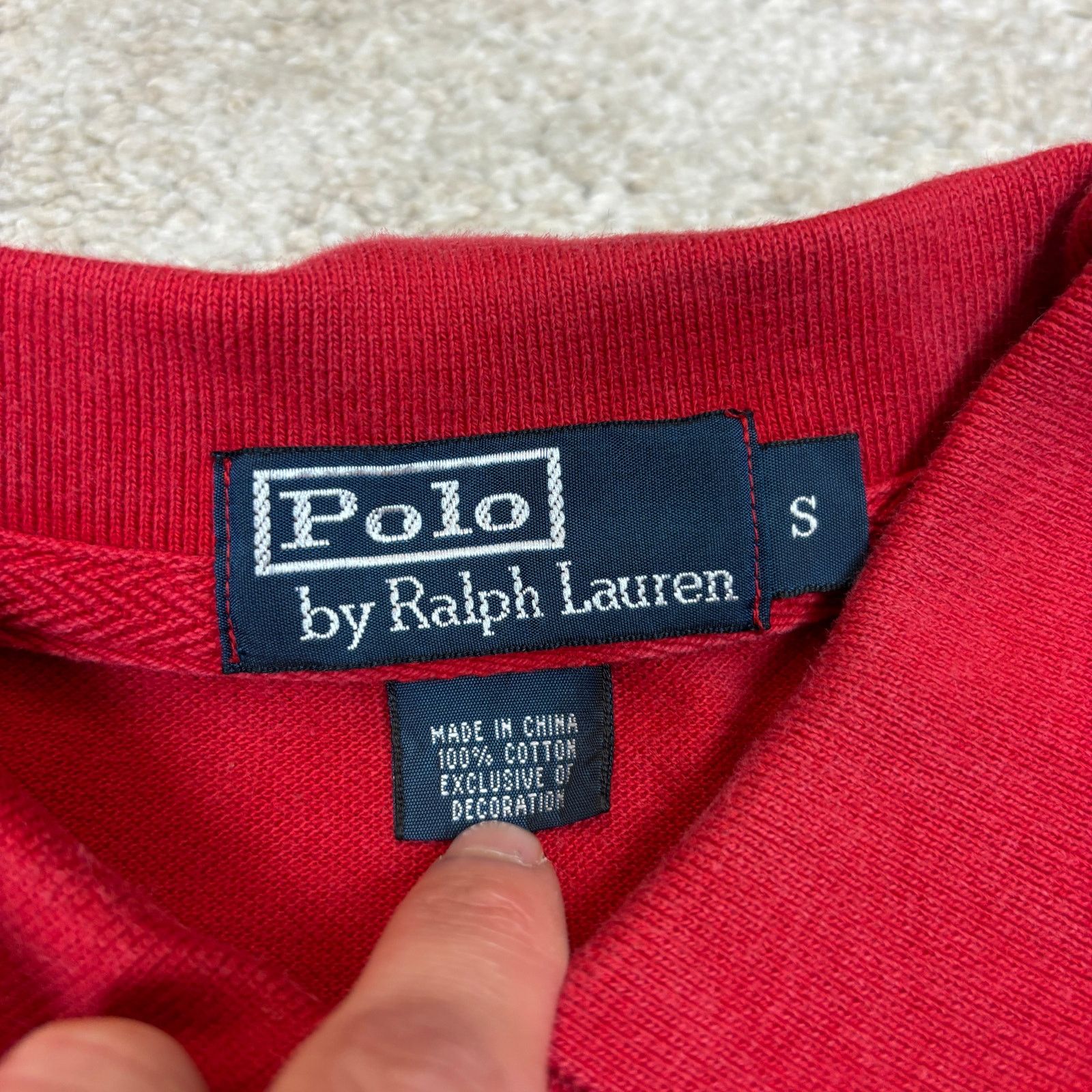 Polo Ralph Lauren Vintage Polo Ralph Lauren Blackwatch Crest Polo Shirt Mens S Size US S / EU 44-46 / 1 - 5 Thumbnail