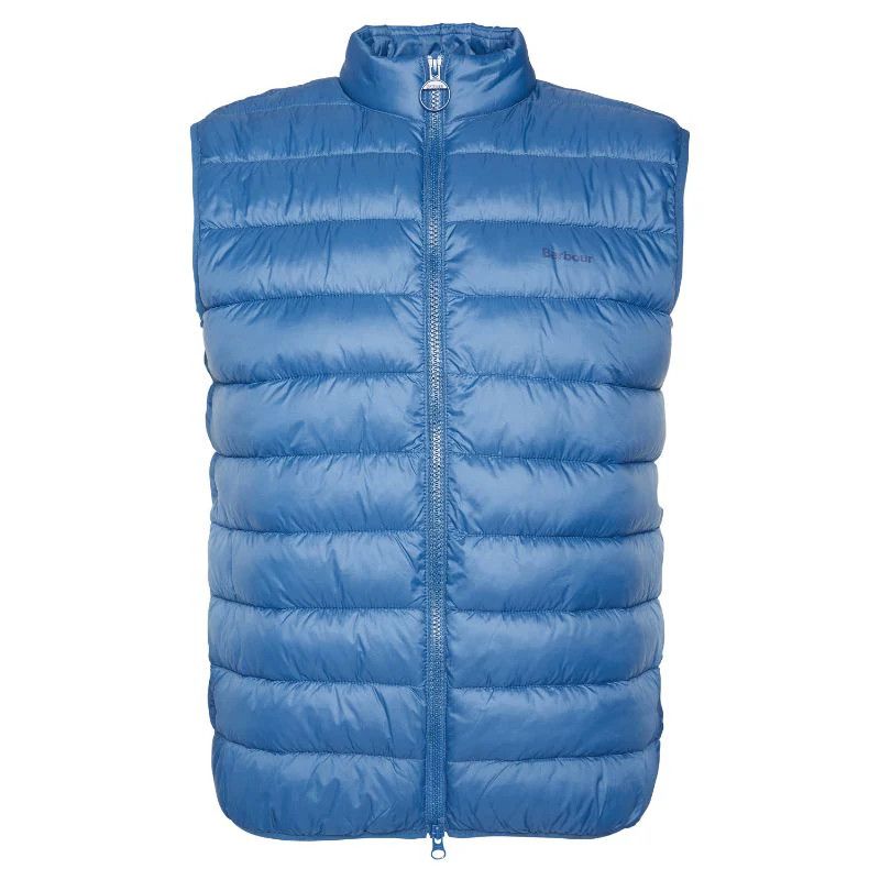 Barbour o1y1224 Logo Turtleneck Vest in Pestle Blue Size US S / EU 44-46 / 1 - 1 Thumbnail