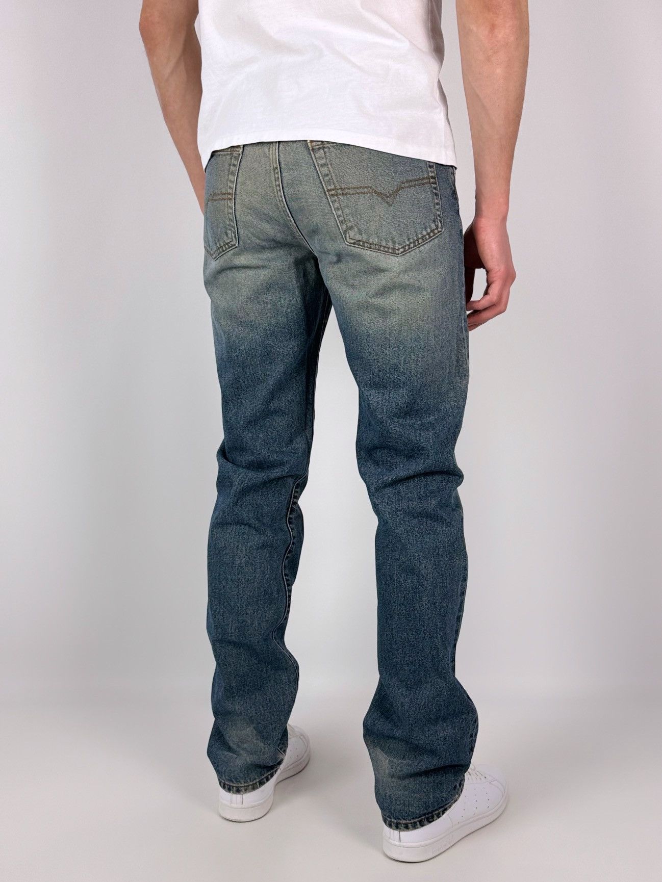 Diesel Y2K Vintage Diesel Regulated Washed Denim Jeans Size US 31 - 2 Thumbnail