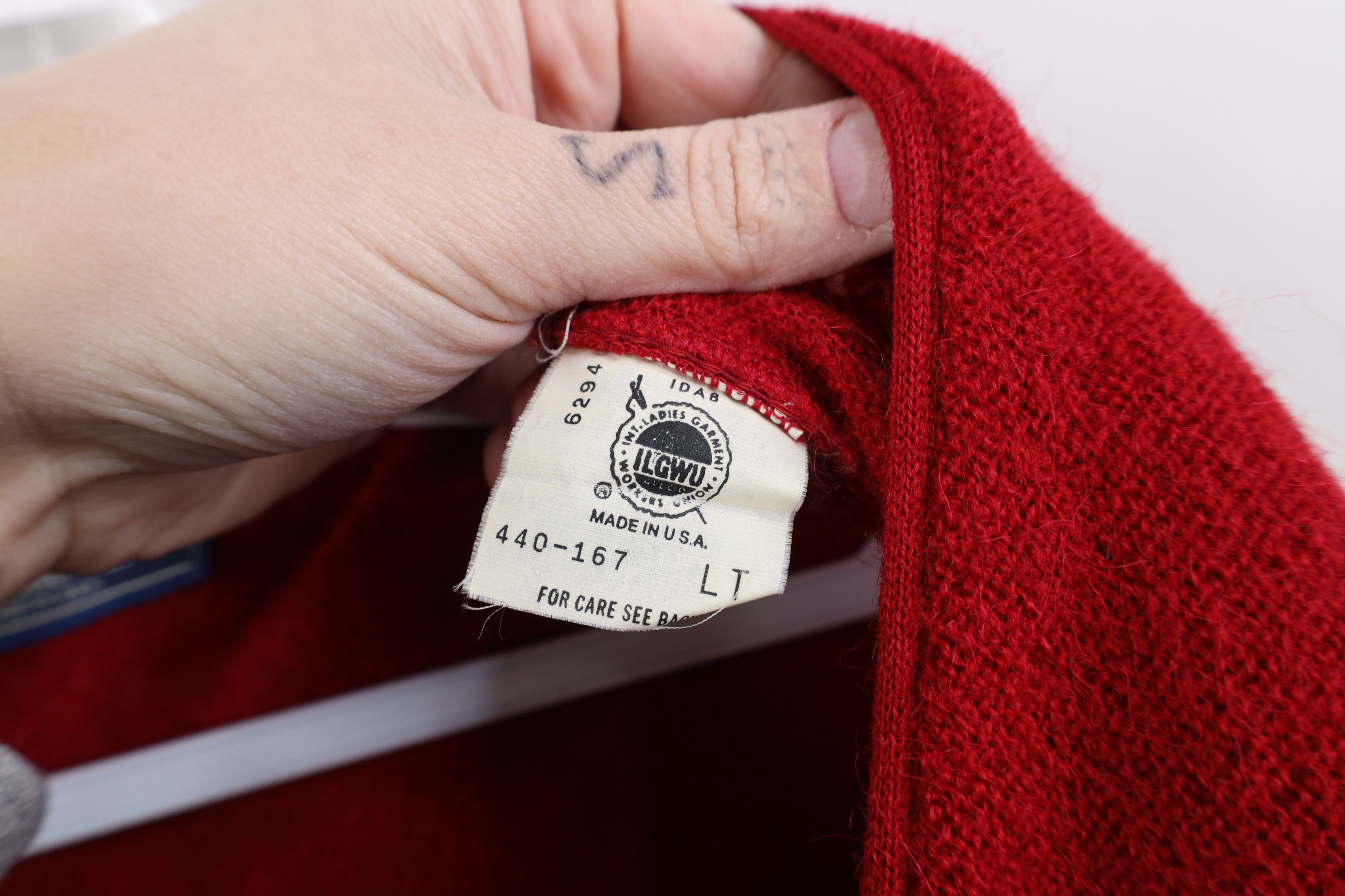 Vintage Vintage 70s Streetwear Wool Blend Knit Cardigan Sweater USA Size US L / EU 52-54 / 3 - 9 Thumbnail