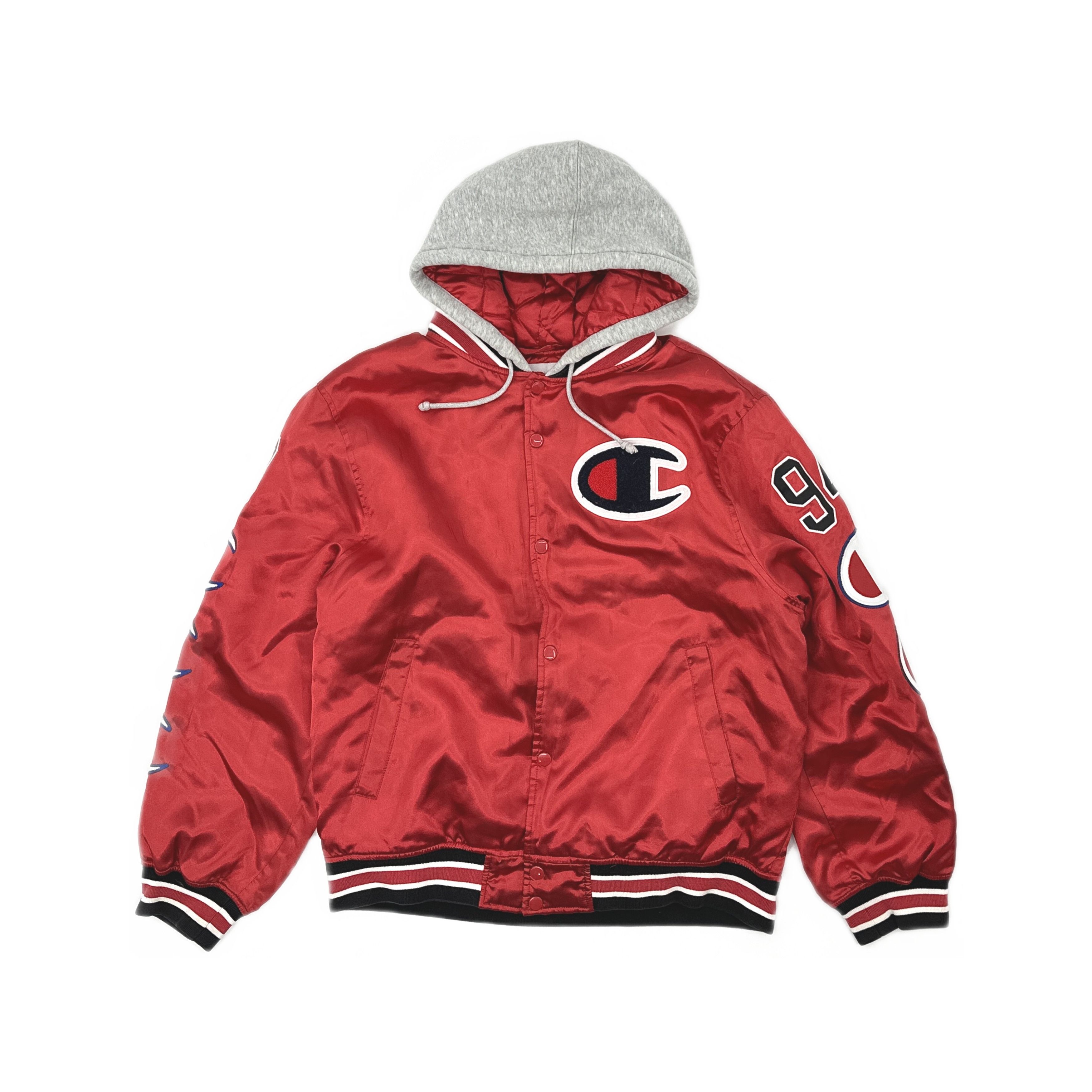 Nike × Supreme Supreme Nike SB Varsity Jacket Red 2007 | Grailed