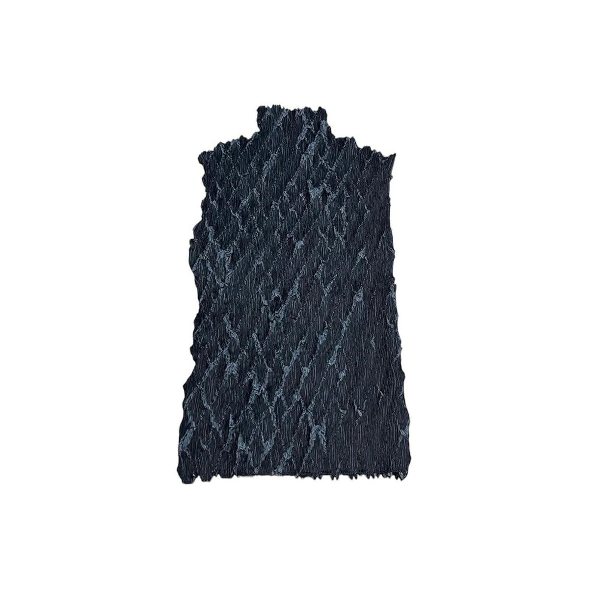 Issey Miyake × Japanese Brand × Pleats Please Issey Miyake 🔥Rare Vintage Ville D’Azur Pleated Top Sleeveless Size US M / EU 48-50 / 2 - 7 Thumbnail