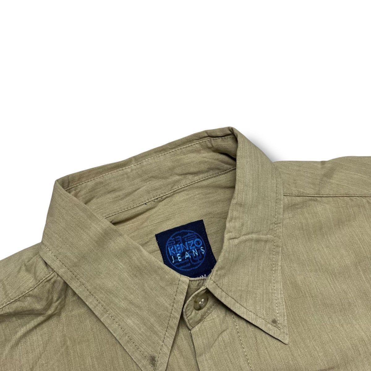 Kenzo Vintate Kenzo Jeans button ups shirt Size US M / EU 48-50 / 2 - 4 Thumbnail