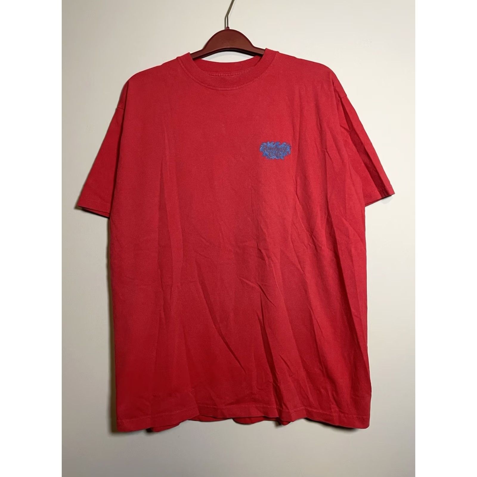 Doublet VINTAGE Rainforest Cafe T-Shirt Red XL Double-Sided Men Shirt, Crew Neck, Short Sleeve, 1990s, Cotton Size US XL / EU 56 / 4 - 3 Thumbnail