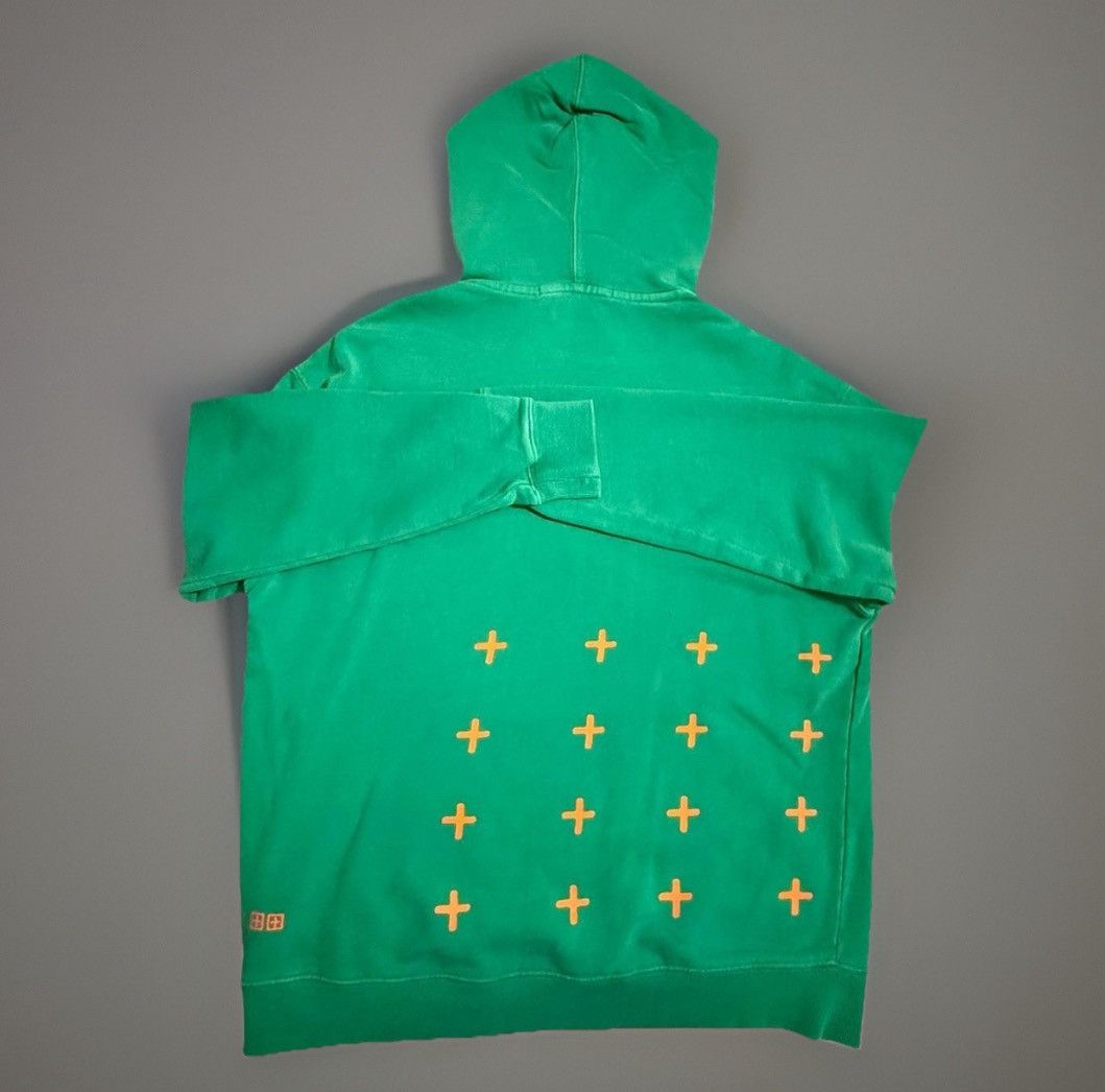 Ksubi Ksubi LIFE Drawstring Hoodie-Green w/Orange - Rare - Size S Size US S / EU 44-46 / 1 - 3 Thumbnail