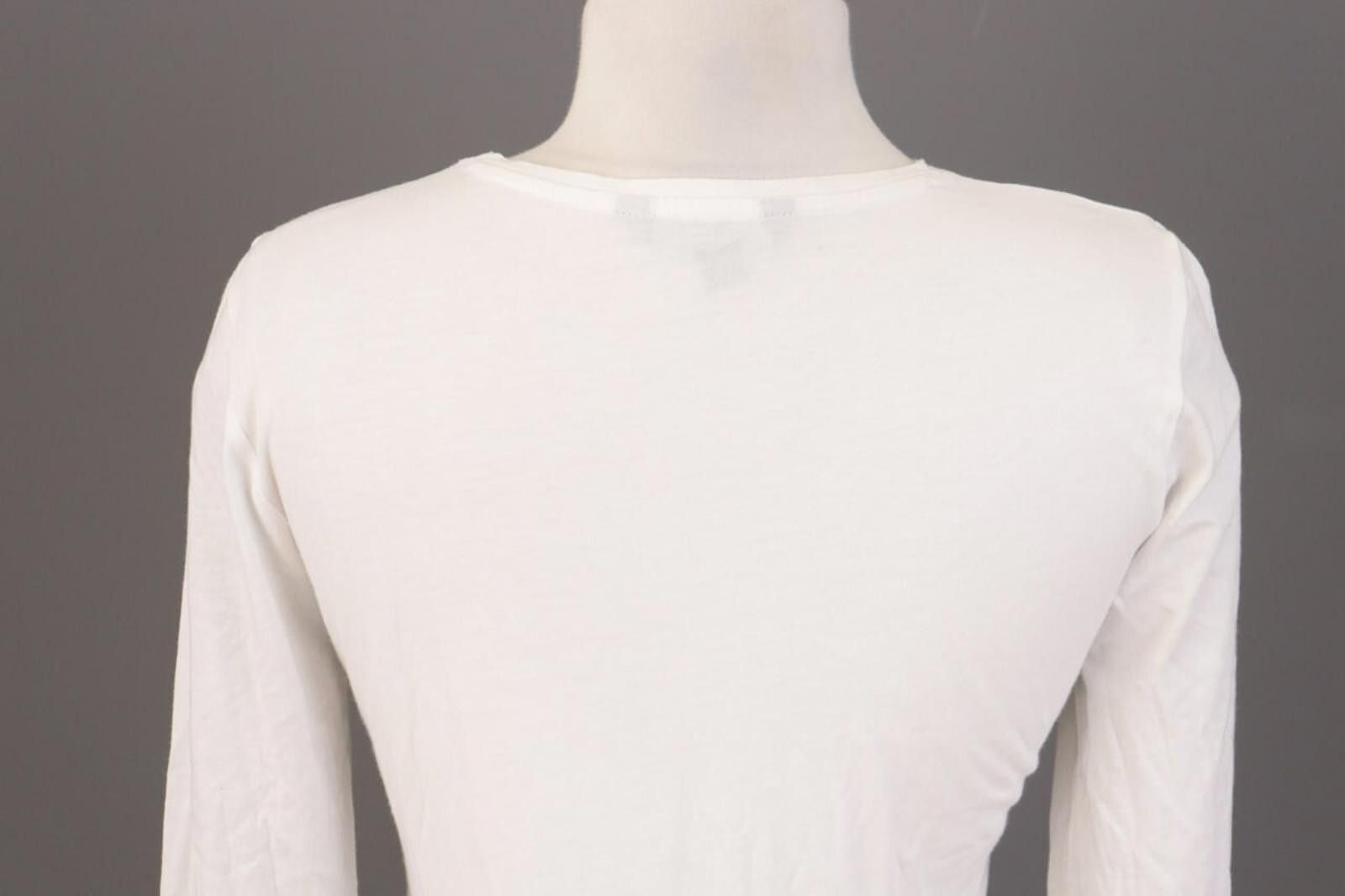 Lauren Ralph Lauren Lauren Ralph Lauren White Stretch Big Logo Top Shirt Size S Size S / US 4 / IT 40 - 10 Thumbnail