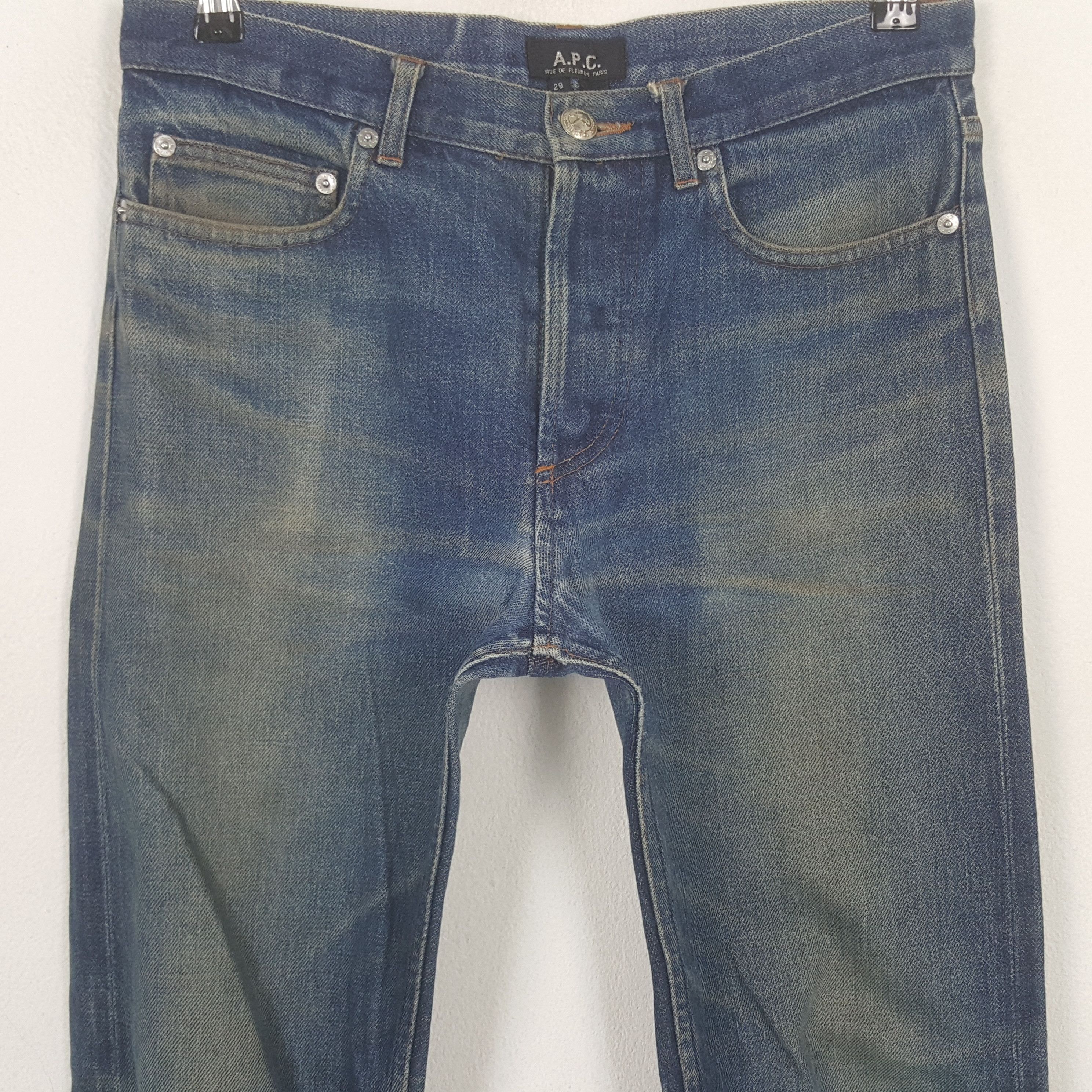 A.P.C. Vintage A.P.C. Selvedge Designer Brand Denim Jeans RR21 Size US 31 - 2 Thumbnail