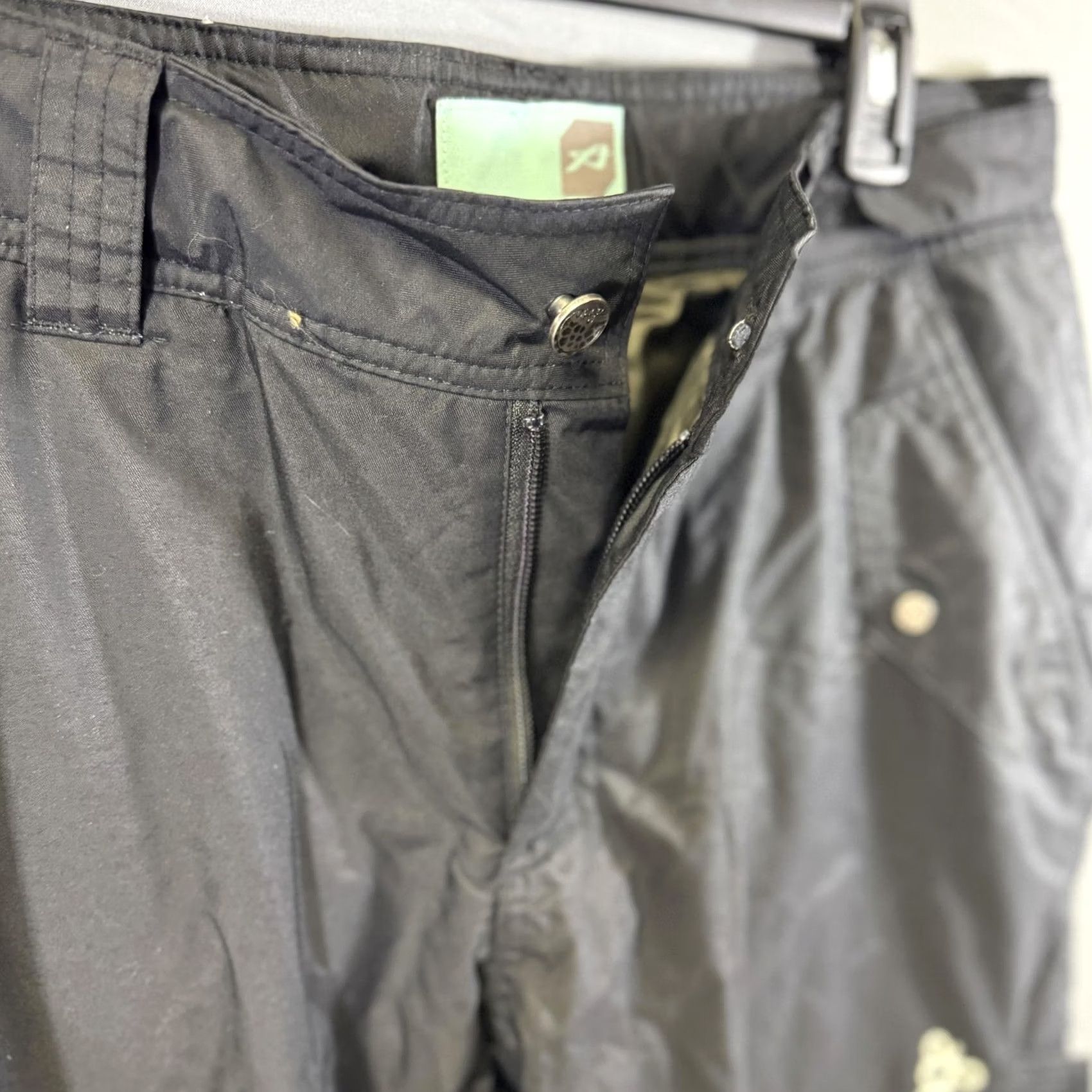 Orage Orage Pants Womens Large Black Snow Ski Snowboard Insulated Cargo Winter Size 36" / US 14 / IT 50 - 5 Thumbnail