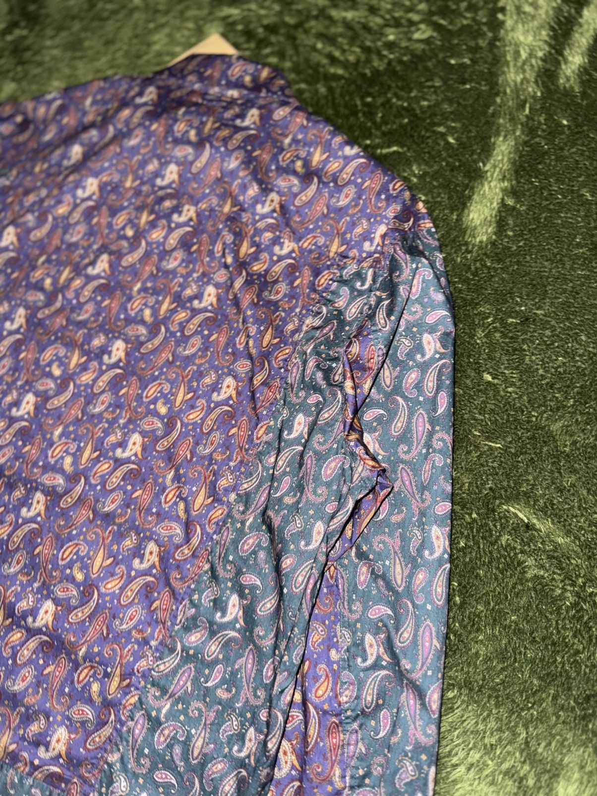 EASTLOGUE [L] EASTLOGUE Multi Paisley Trucker Shirt Jacket Size US L / EU 52-54 / 3 - 8 Thumbnail