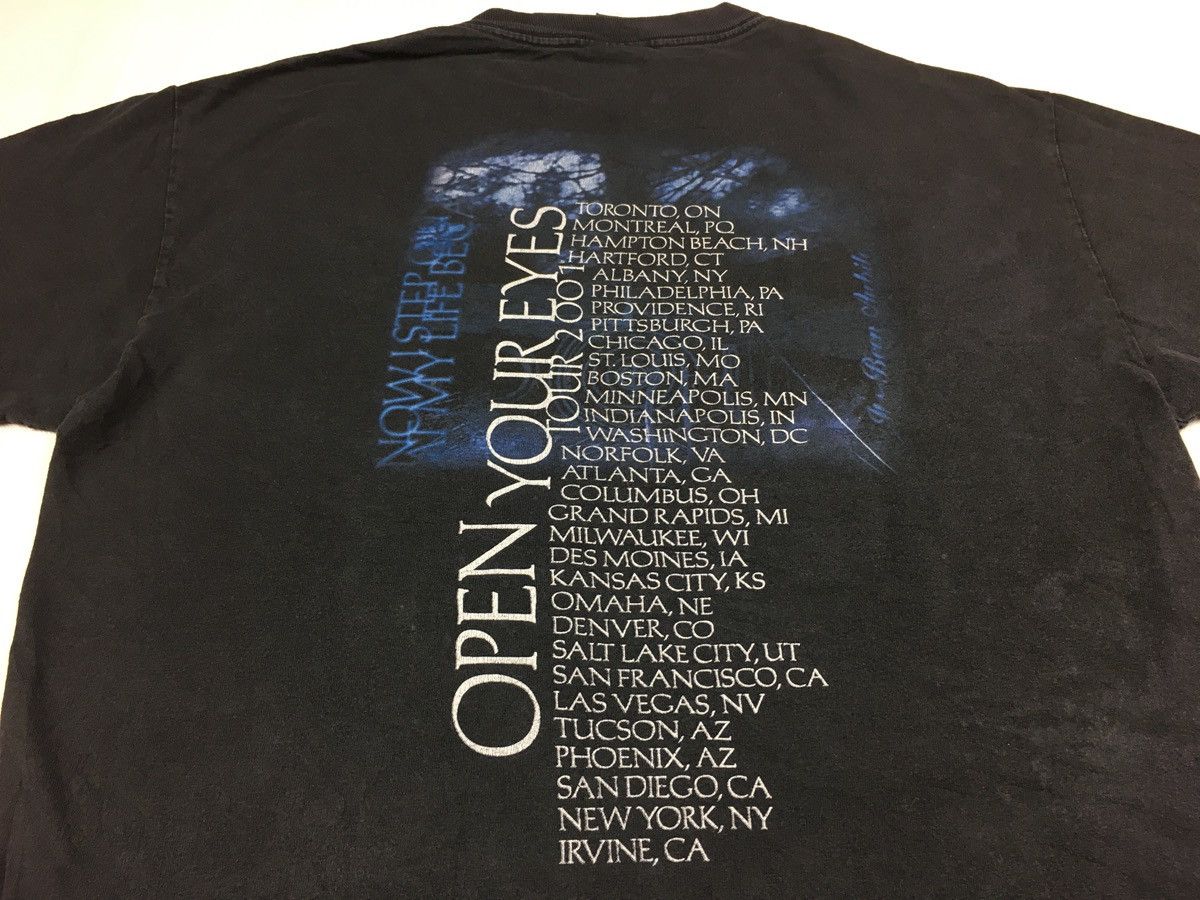 Band Tees Y2k 2001 Staind Open Your Eyes The Cycle Tour Tee Tee Size US L / EU 52-54 / 3 - 4 Thumbnail