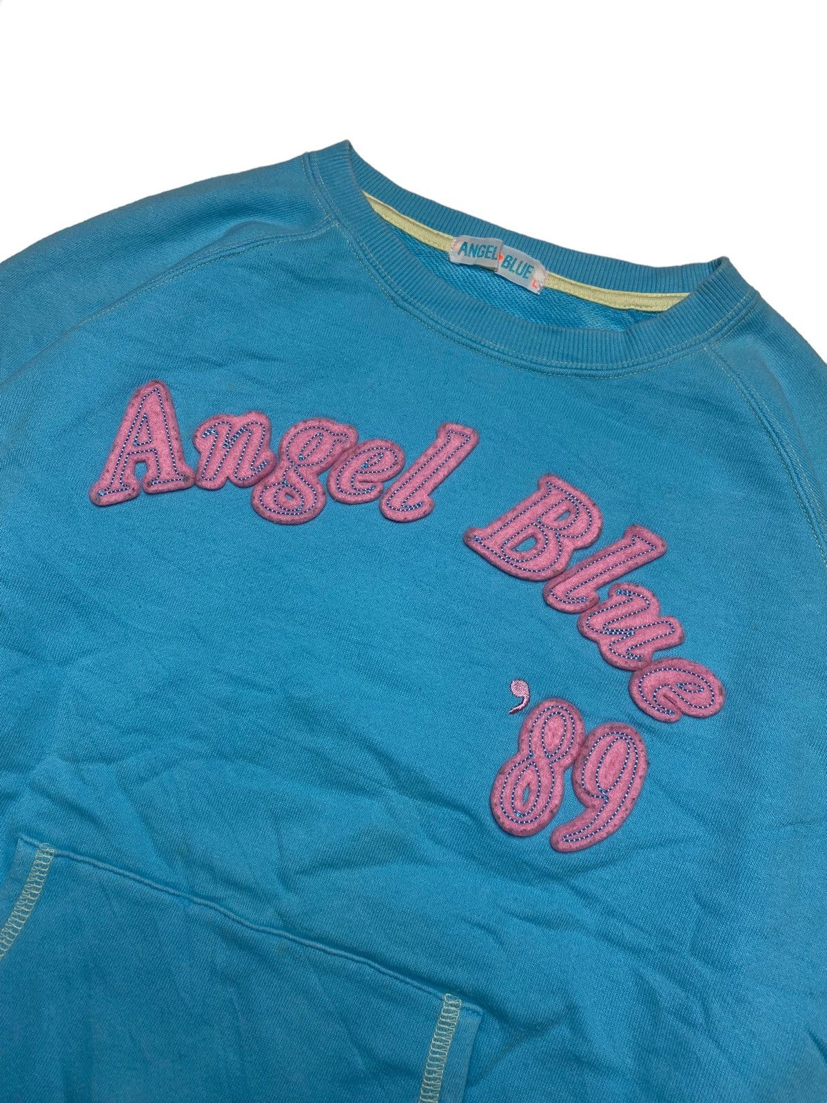 Angel Blue × Japanese Brand 2000s Angel Blue - '89 Angel Blue Sweatshirt Size M / US 6-8 / IT 42-44 - 2 Thumbnail