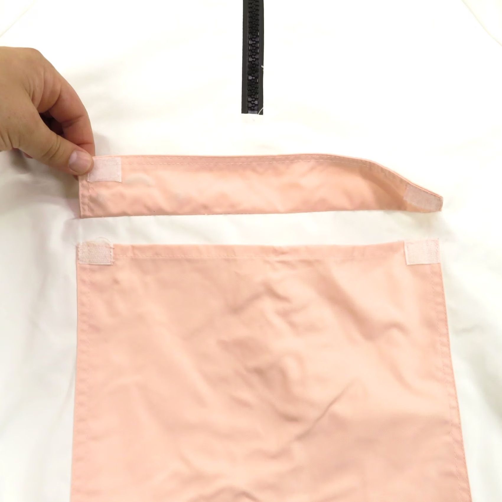 Market VINTAGE Tsuki Market Jacket Men Medium White 1/4 Zip Kangroo Pouch PewDiePie Merch Felix Jacket Size US M / EU 48-50 / 2 - 3 Thumbnail