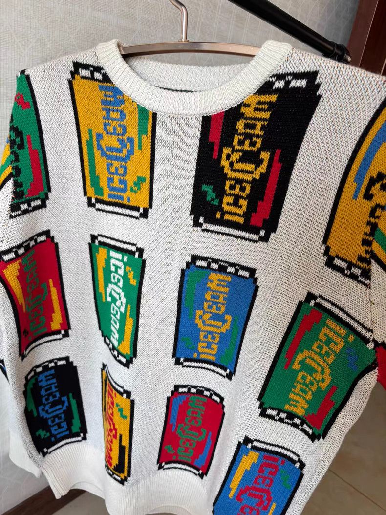Billionaire Boys Club Billionaire Boys Club ICECREAM cola knit sweater Size US L / EU 52-54 / 3 - 1 Thumbnail