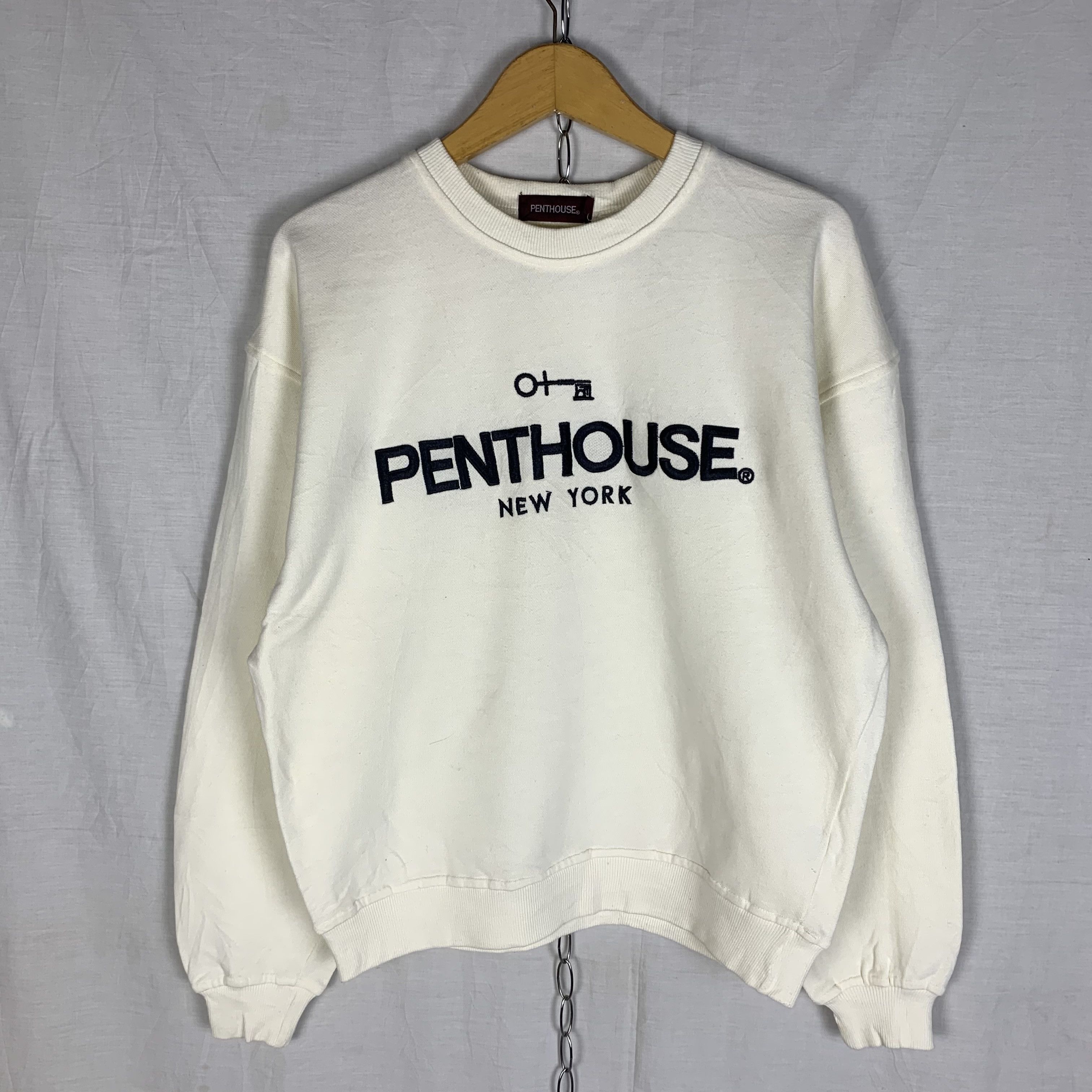 Vintage PENTHOUSE New York Sweatshirt Crewneck Size US M / EU 48-50 / 2 - 1 Thumbnail