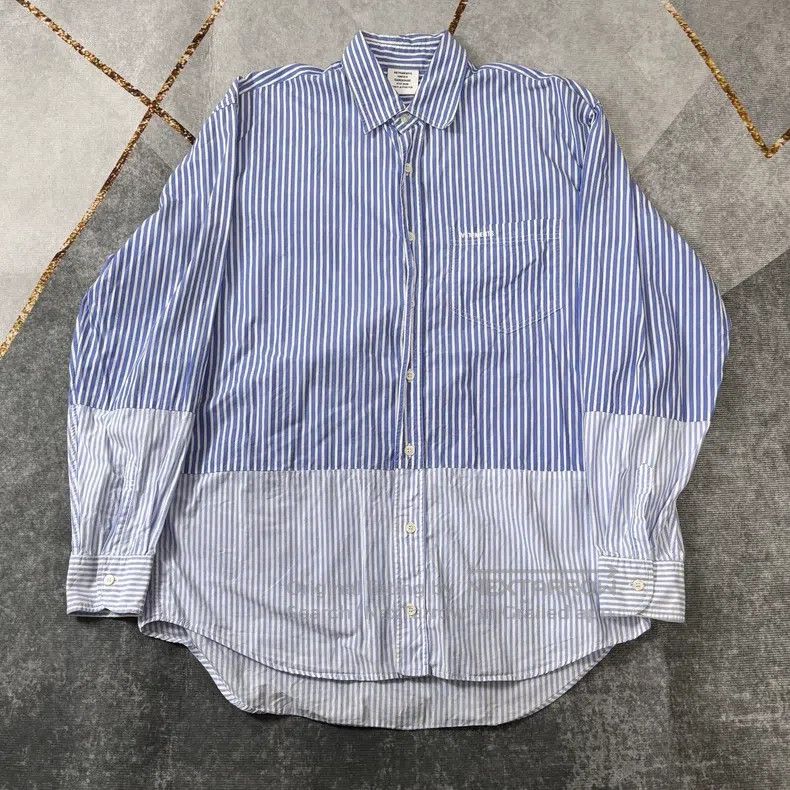 Other Vetements Patchwork striped silhouette shirt Size US XS / EU 42 / 0 - 1 Thumbnail