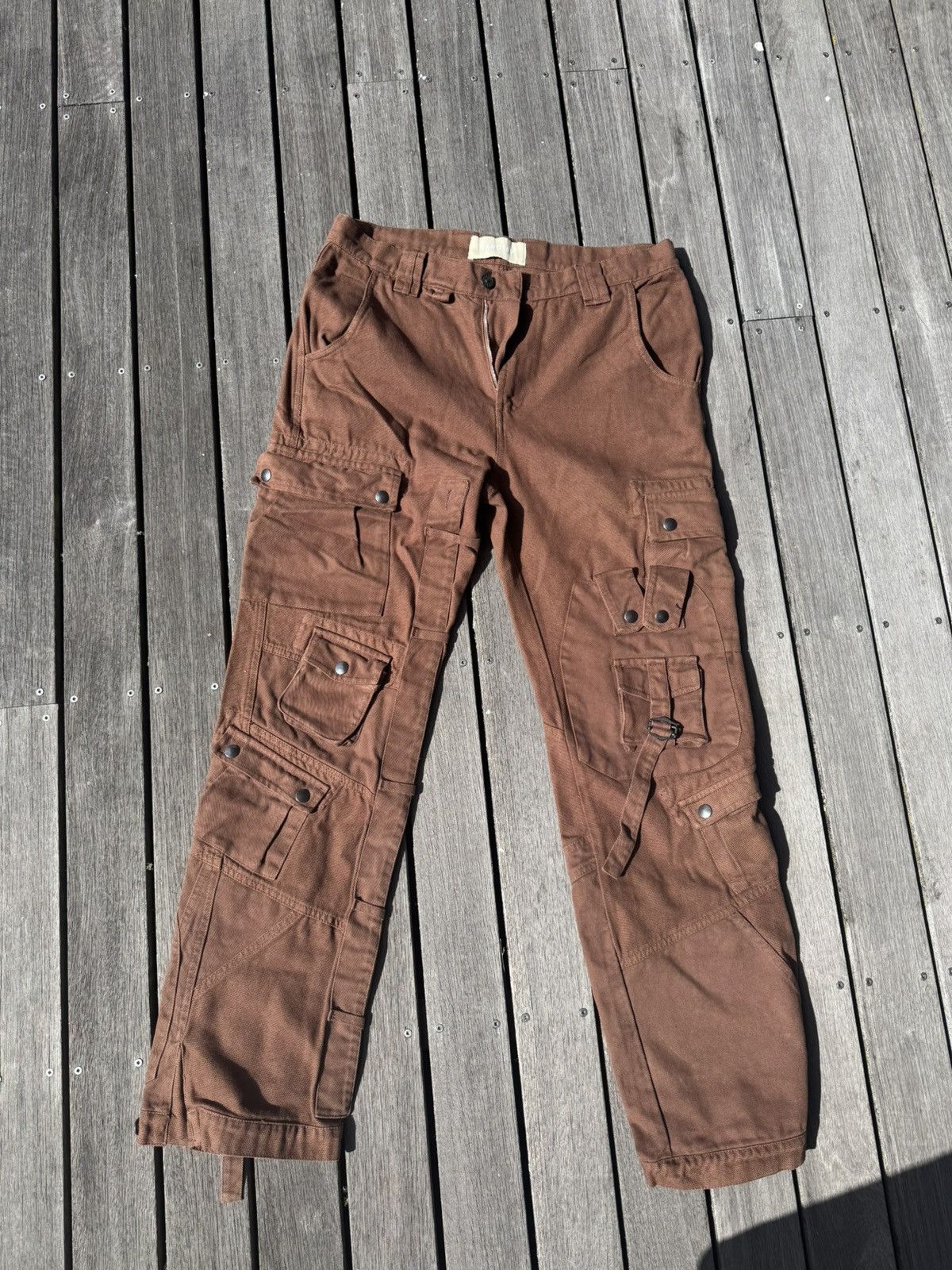 Sangiev Sangiev Reconstructed Cargo Pants Size US 32 / EU 48 - 1 Thumbnail