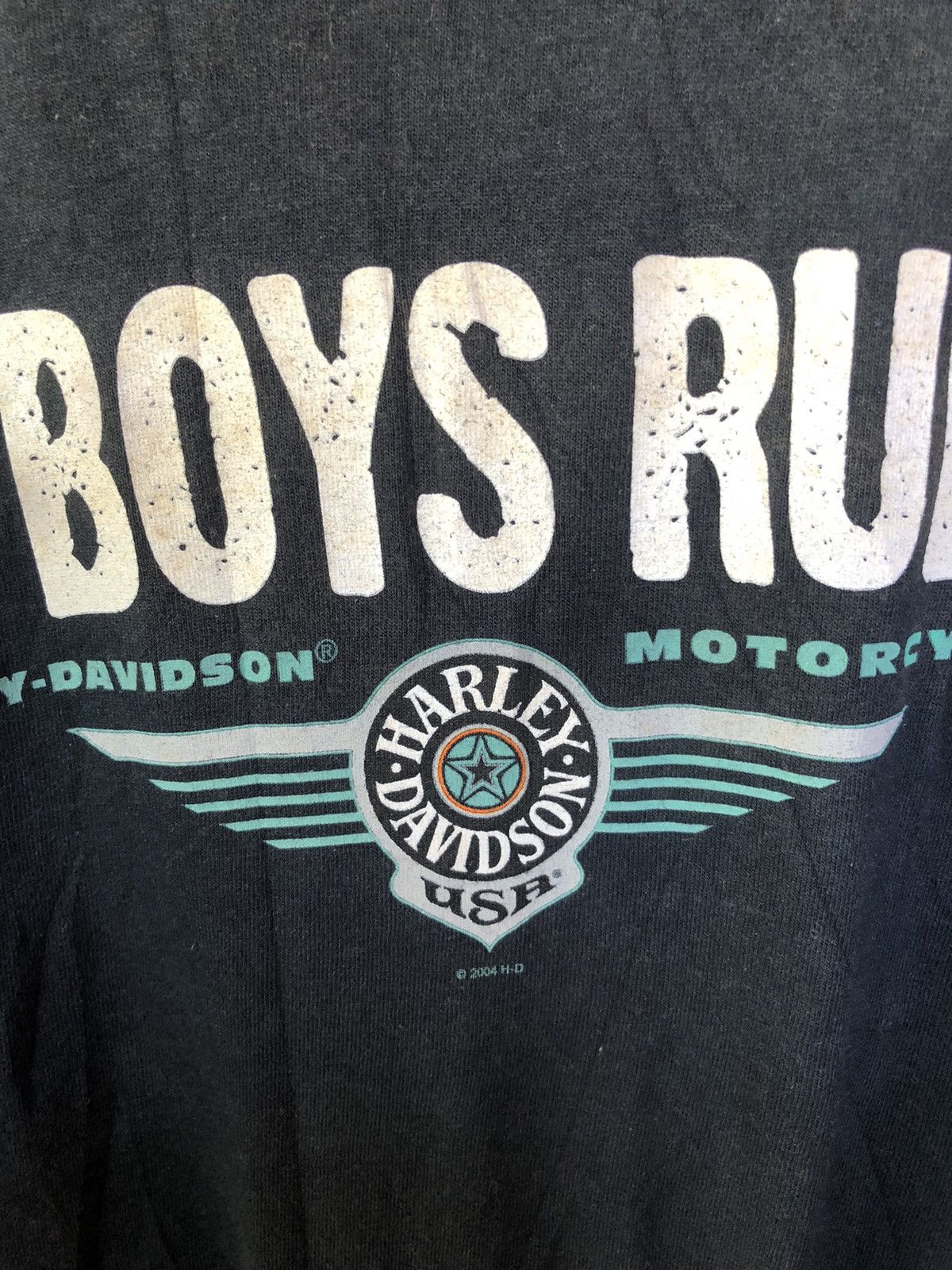 Harley Davidson Vintage Fatboys Rule Harley Davidson Shirt Tee Size US L / EU 52-54 / 3 - 4 Thumbnail