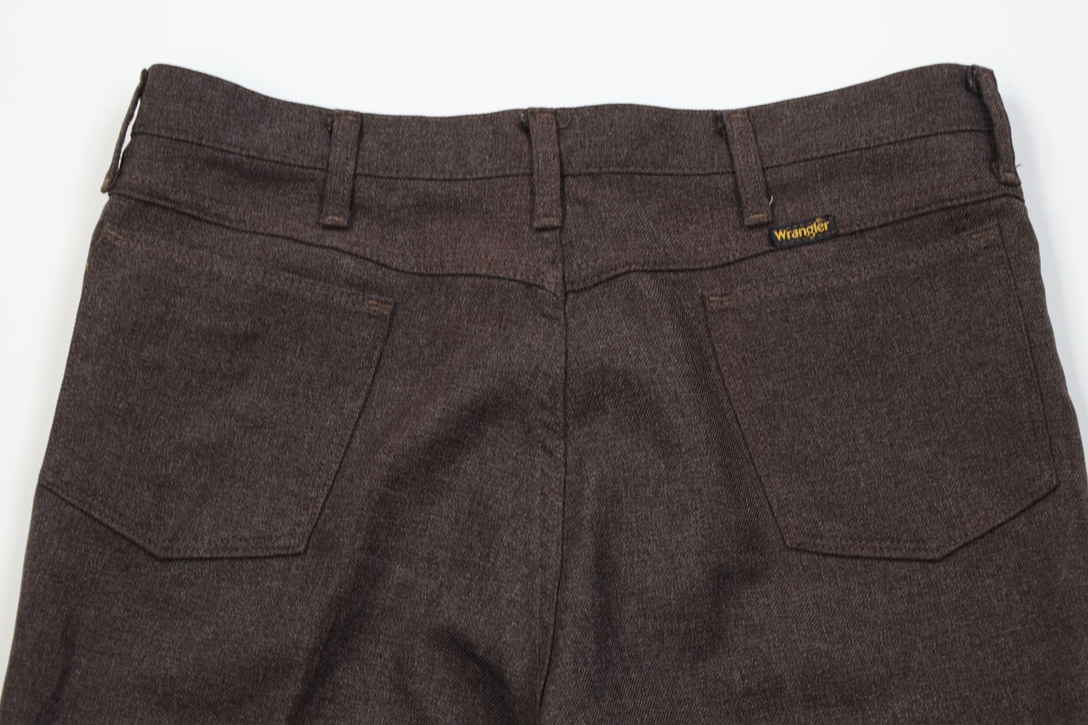 Wrangler Vintage 90s Wrangler Flare Wide Leg Chino Pants Brown USA Size US 36 / EU 52 - 10 Thumbnail