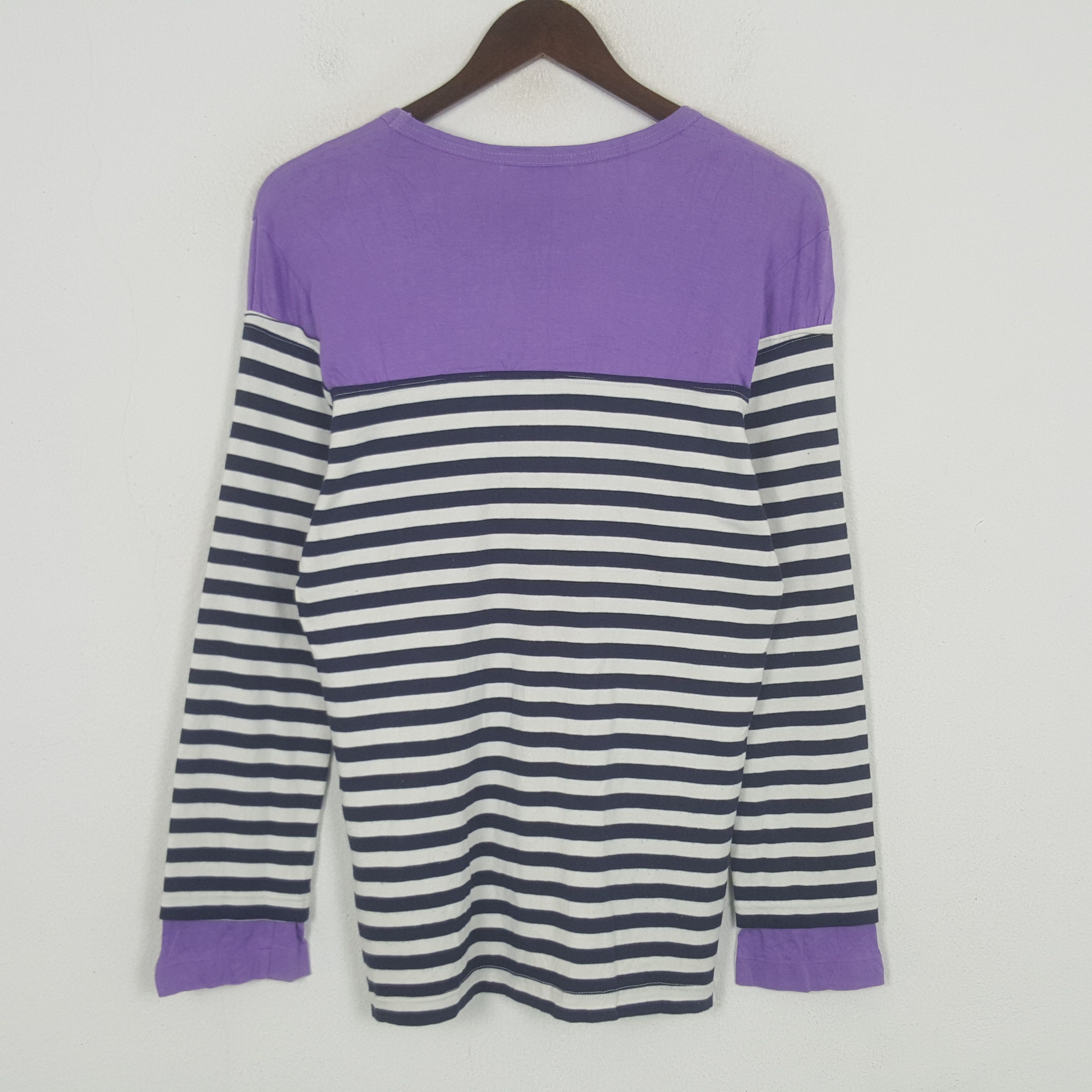 Comme des Garcons Vintage Comme des Garcons Striped Tshirt Size S / US 4 / IT 40 - 3 Thumbnail
