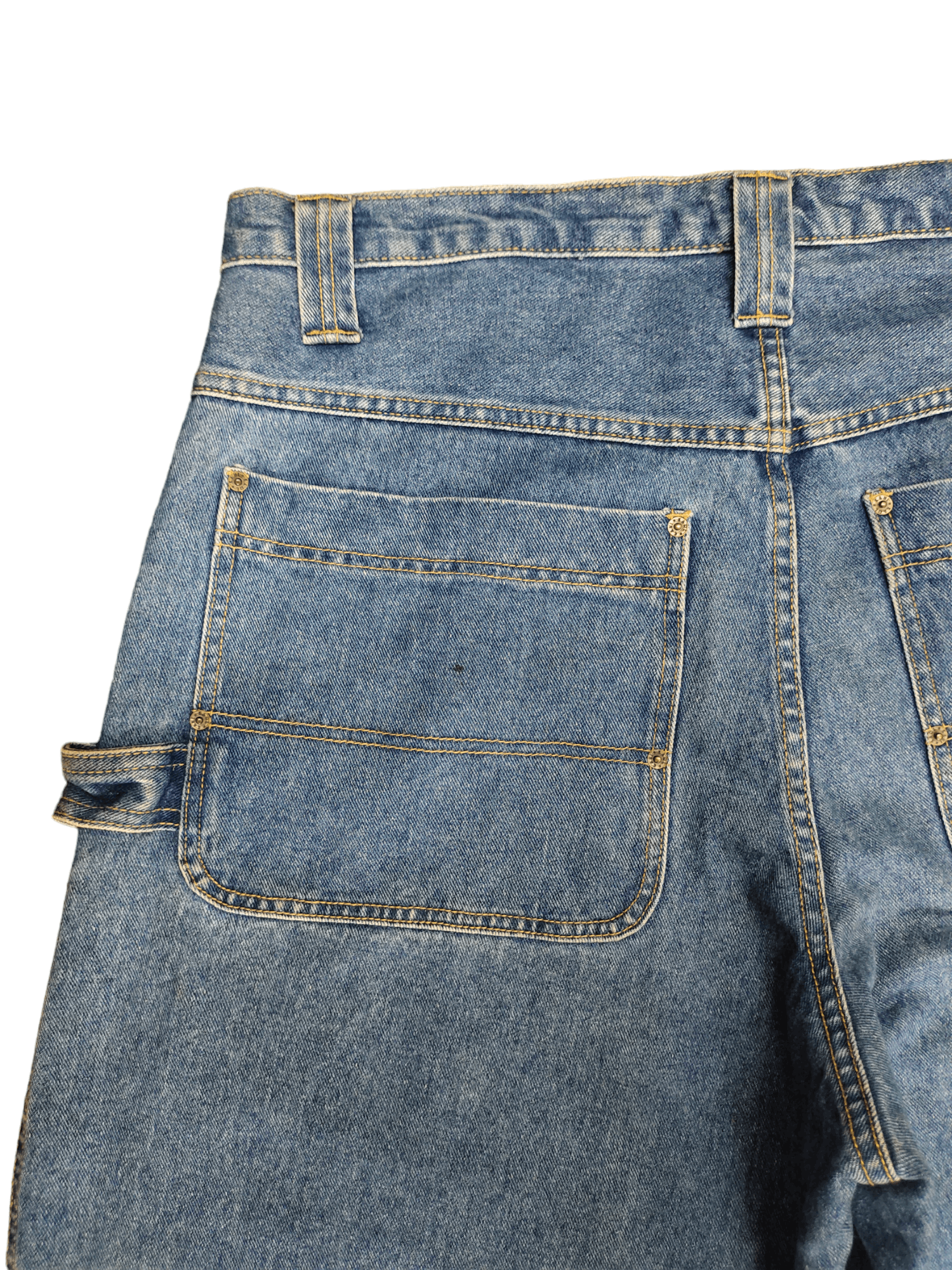 Karl Kani Jnco Style Baggy Jeans Karl Kani Carpenter Denim Wide Leg Size US 38 / EU 54 - 8 Thumbnail