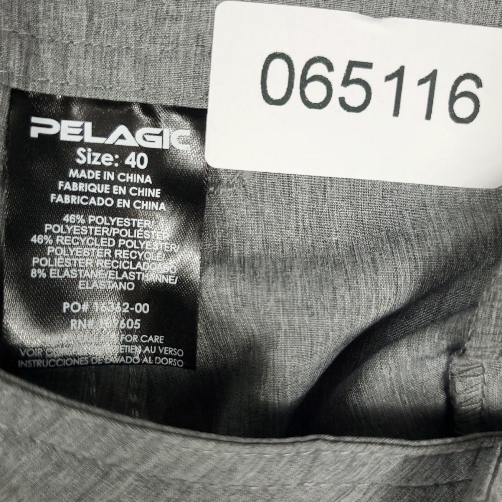Vintage Pelagic Shorts Mens 40 Gray Hybrid Casual Slash Pockets Chino Size US 40 / EU 56 - 8 Thumbnail