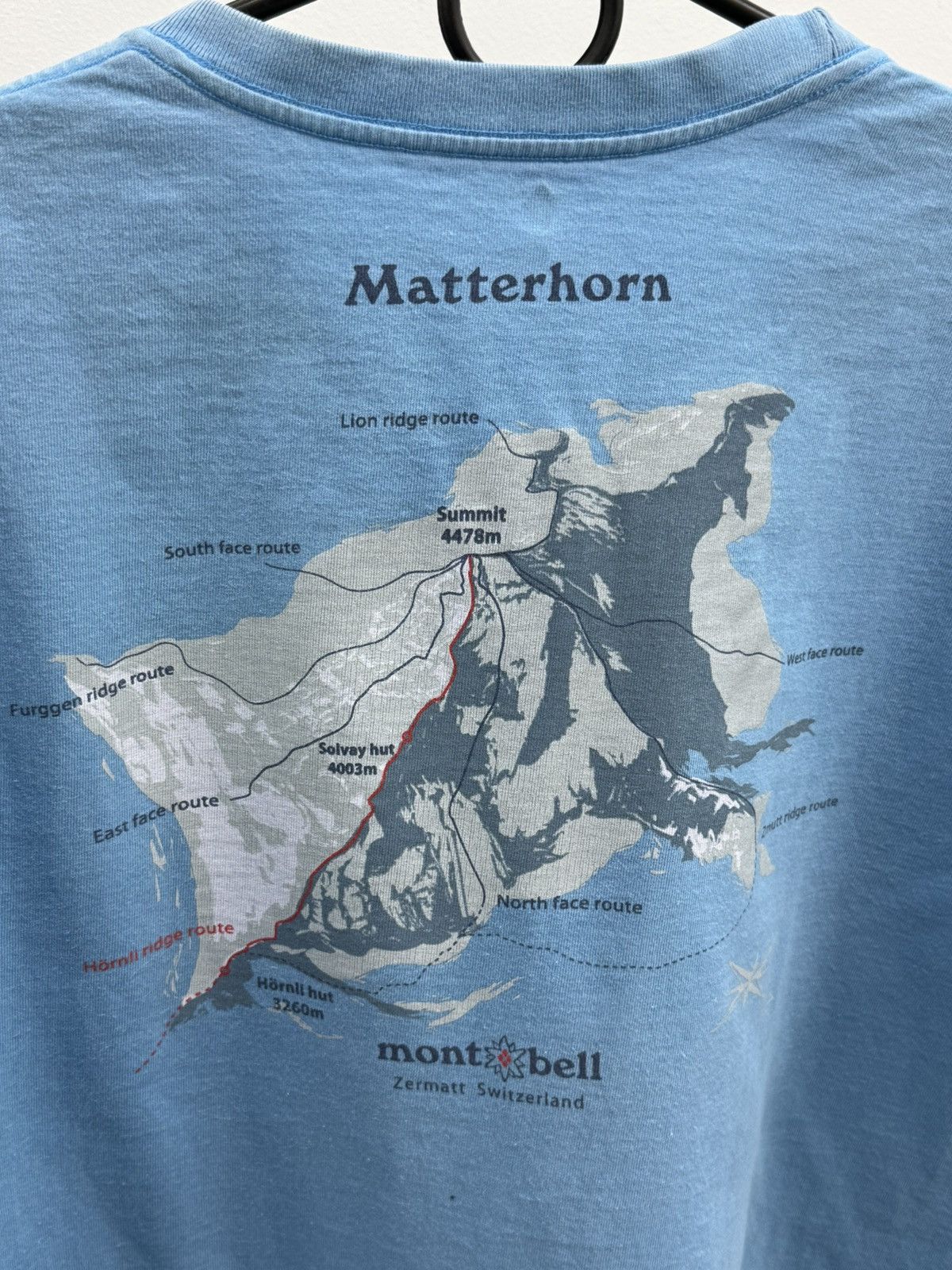 Montbell Montbell Vintage T Shirt Size US XL / EU 56 / 4 - 3 Thumbnail